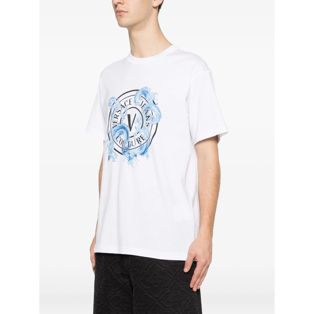 T-shirt Versace Jeans Couture 80GAHE01CJ00E003 (VERSACE JEANS COUTURE / Tシャツ・カットソー ) | VERSACE JEANS COUTURE (ヴェルサーチェ ジーンズ クチュール)(1)