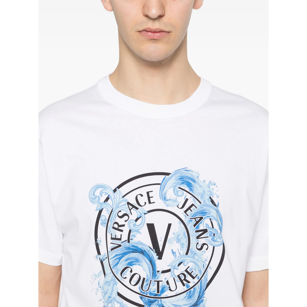 T-shirt Versace Jeans Couture 80GAHE01CJ00E003 (VERSACE JEANS COUTURE / Tシャツ・カットソー ) | VERSACE JEANS COUTURE (ヴェルサーチェ ジーンズ クチュール)(2)