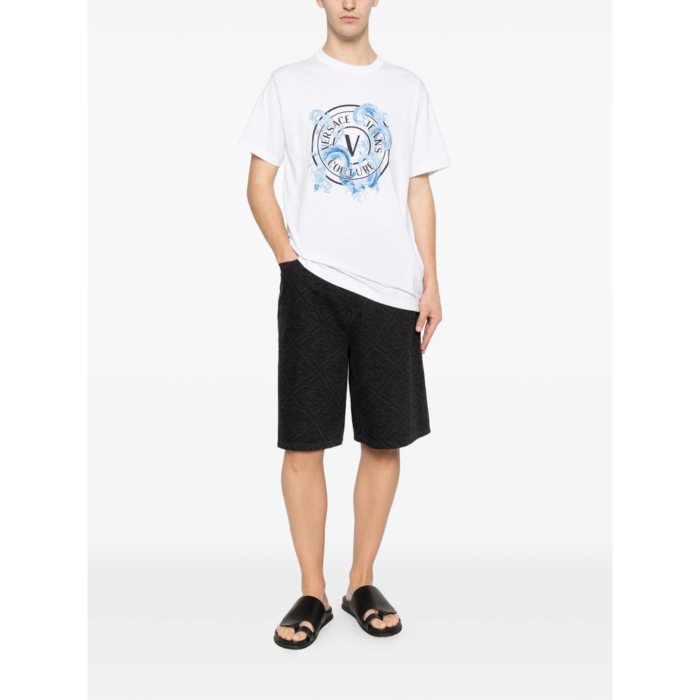 T-shirt Versace Jeans Couture 80GAHE01CJ00E003 (VERSACE JEANS COUTURE / Tシャツ・カットソー ) | VERSACE JEANS COUTURE (ヴェルサーチェ ジーンズ クチュール)(3)