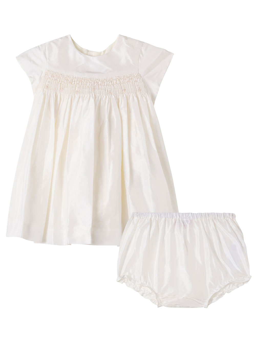 MARUSKA SILK TAFFETA DRESS WITH BLOOMERS PEMARUSKA102 (Bonpoint / ワンピース・ドレス・オールインワン ) | Bonpoint (ボンポワン)(1)