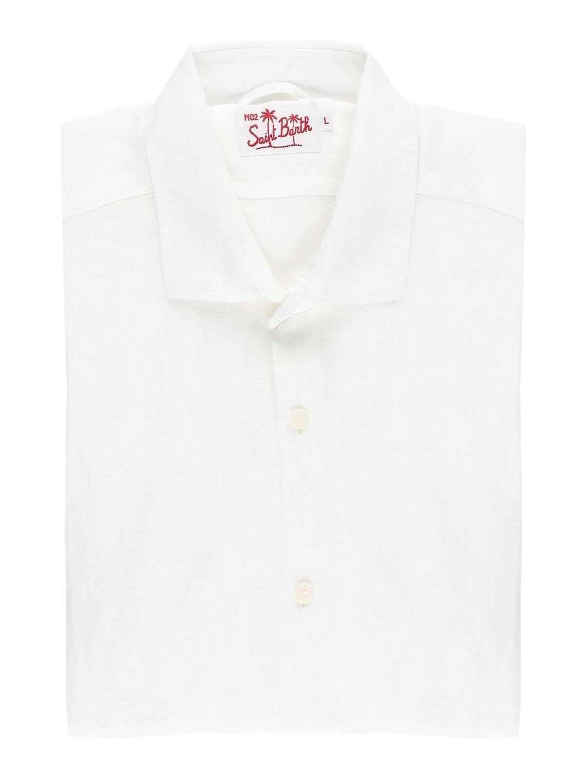 Pamplona Shirt PAMPLONA01896HLINEN01 (MC2 SAINT BARTH / シャツ・ブラウス ) | MC2 SAINT BARTH (エムシーツーセイントバース)