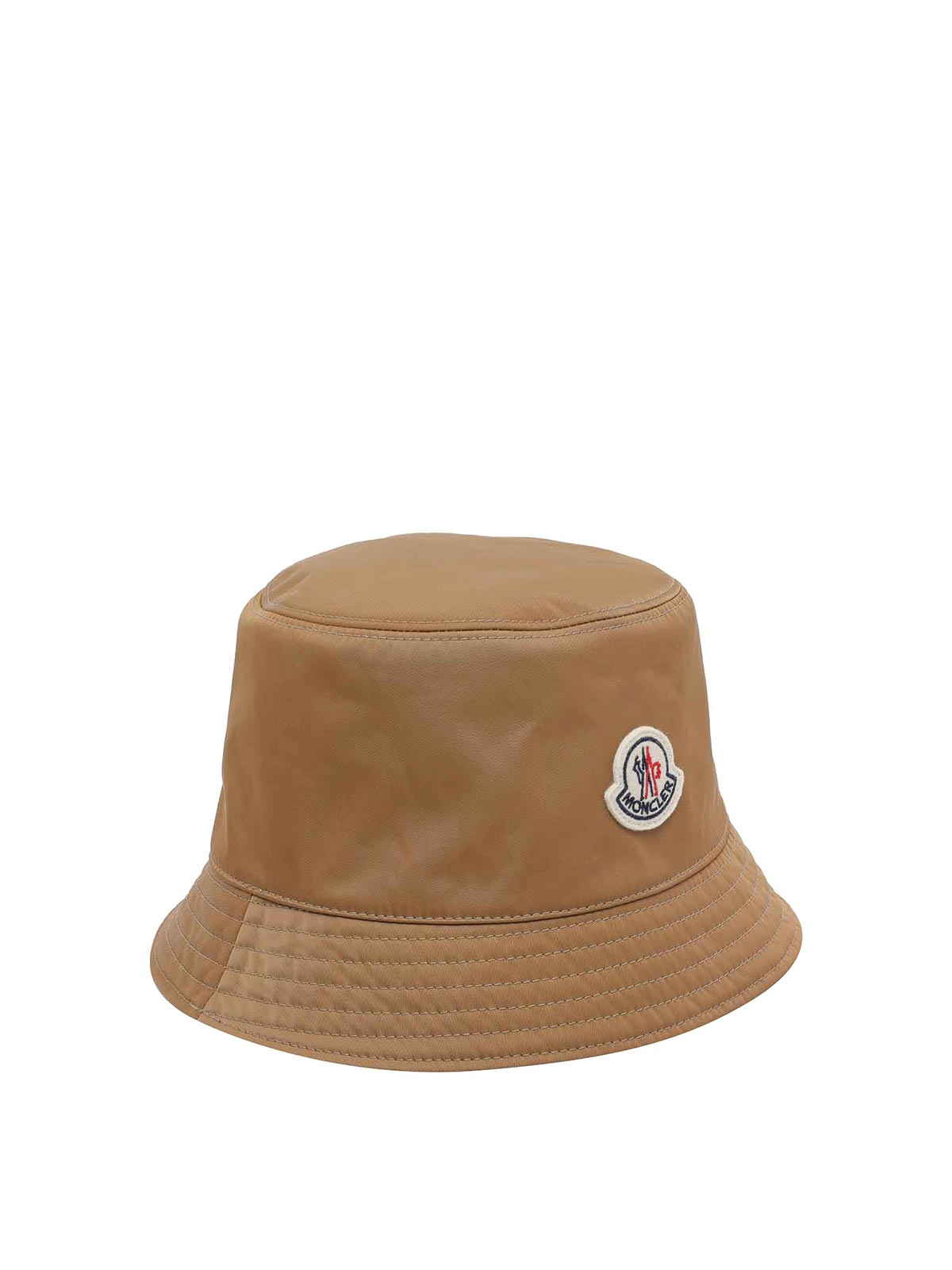 White And Beige Reversible Logo Bucket Hat 3B0002254A1KP02 (Moncler / 帽子 ) | Moncler (モンクレール)(2)