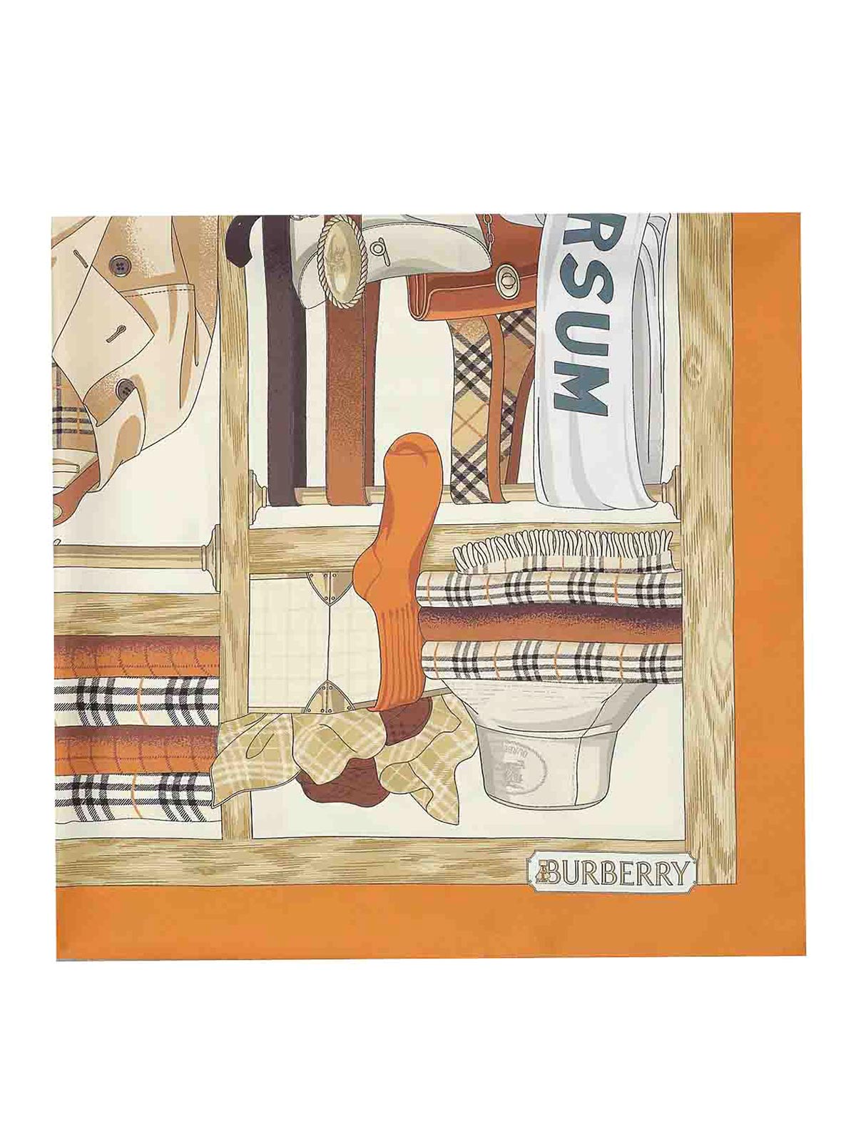 Orange Wardrobe Scarf 8125643 (Burberry / スカーフ・マフラー ) | Burberry (バーバリー)(1)