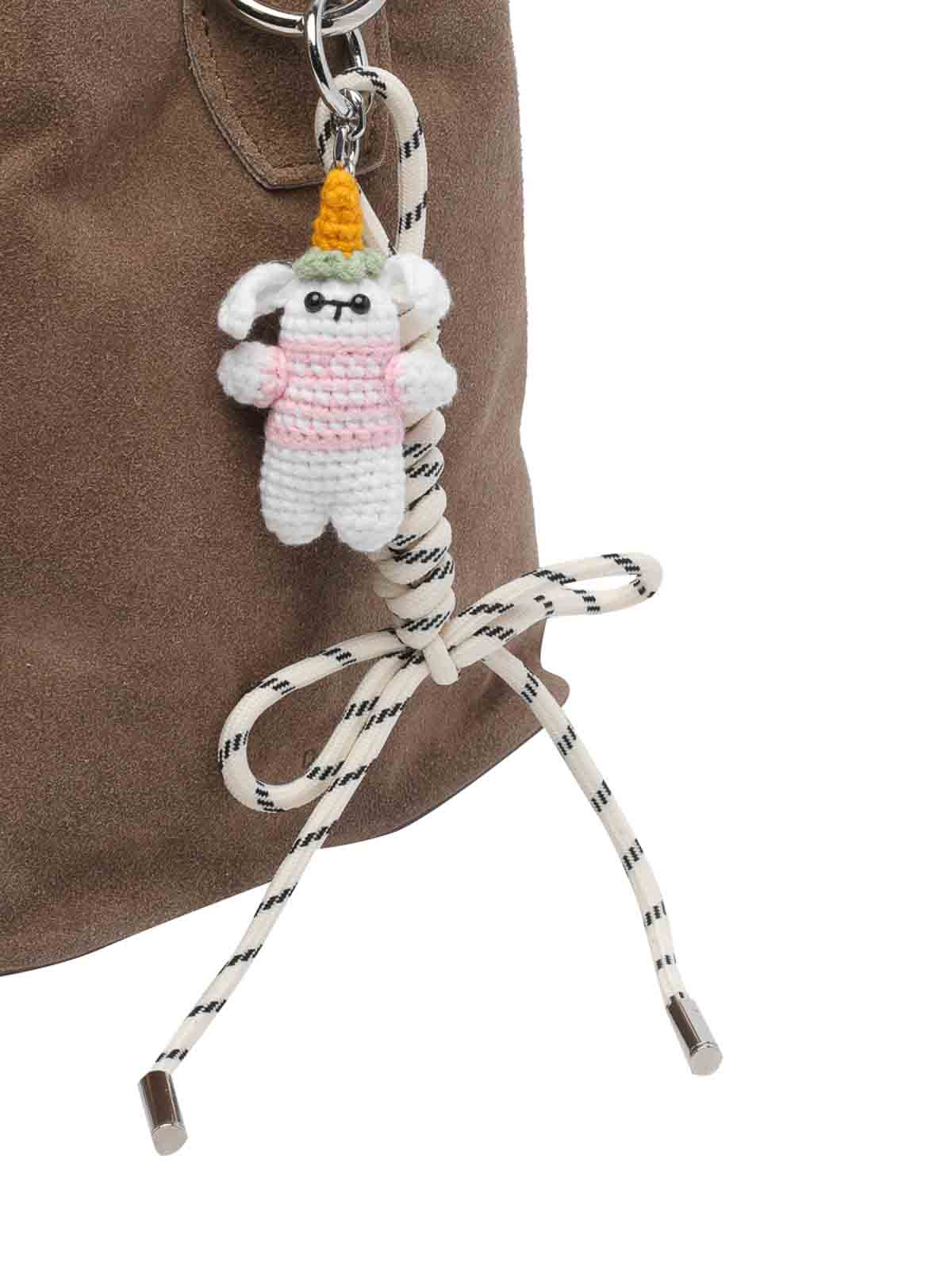 Taupe Suede Basket Handbag B441PBSDTA (D.A.T.E. / ハンドバッグ・ショルダーバッグ ) | D.A.T.E. (デイト)(3)