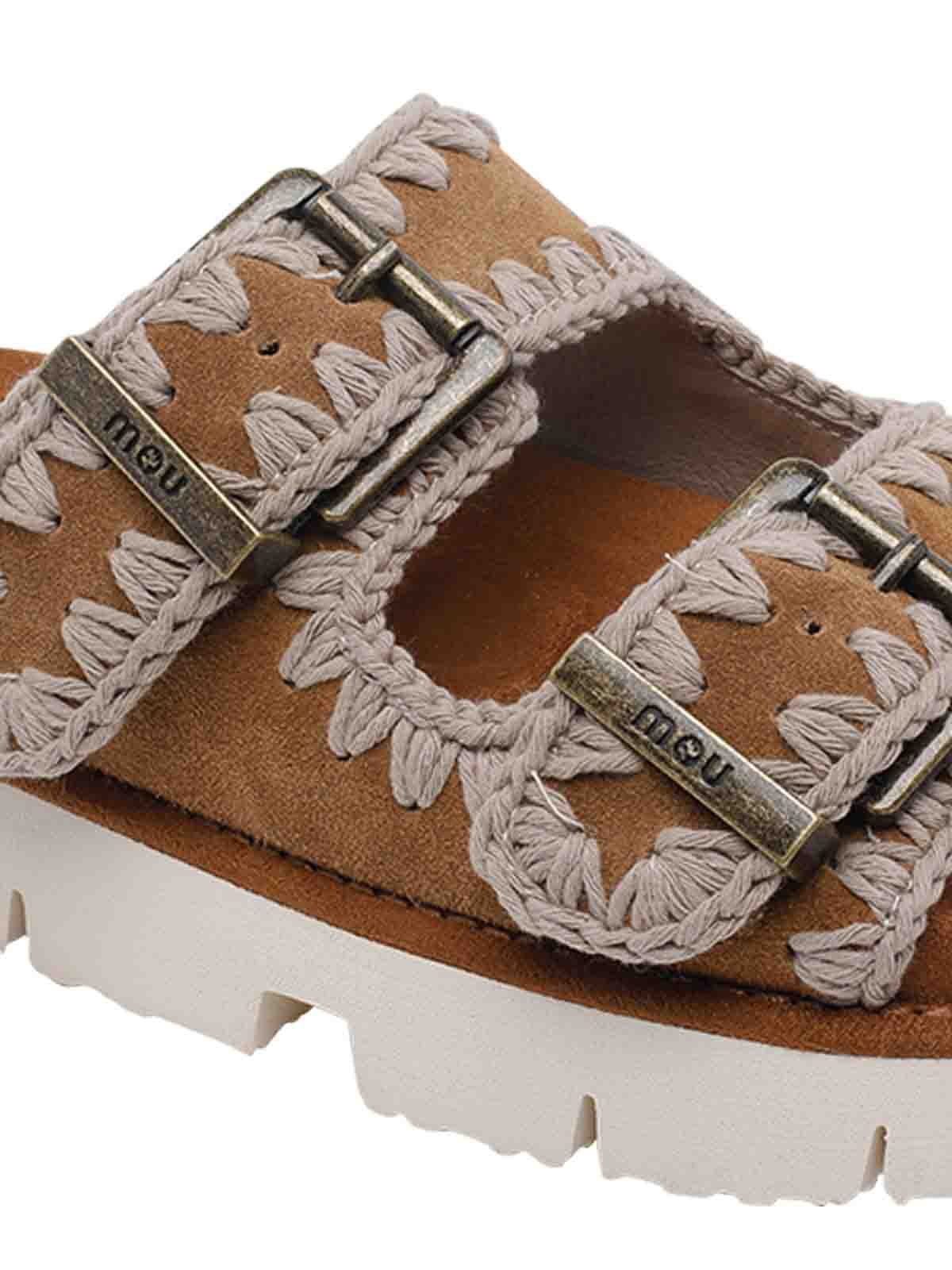 Brown Bio Sandals 461005ACOG (mou / サンダル ) | mou (ムー)(3)