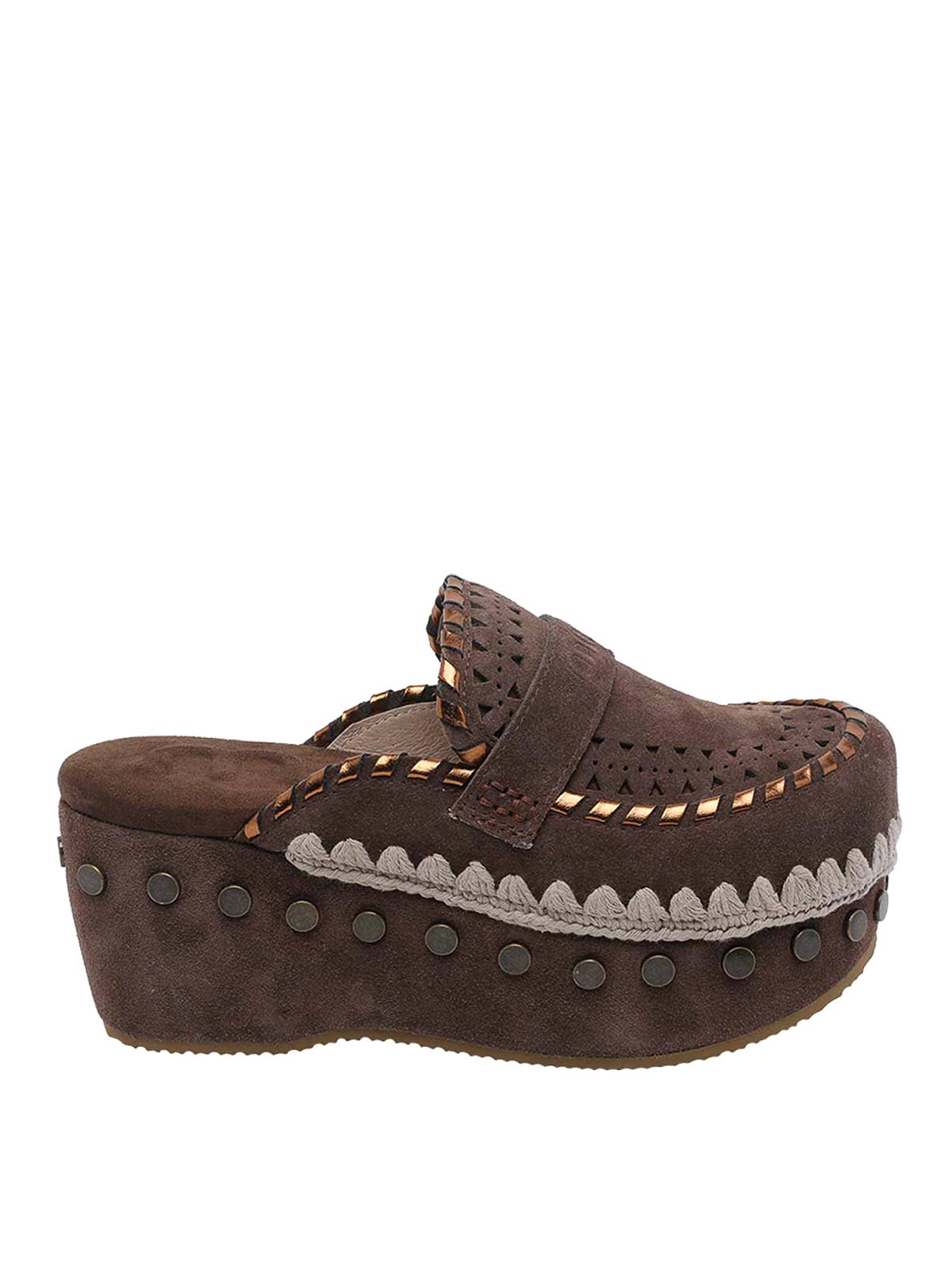 Deep Brown Clog 611004ADPBRO (mou / サンダル ) | mou (ムー)