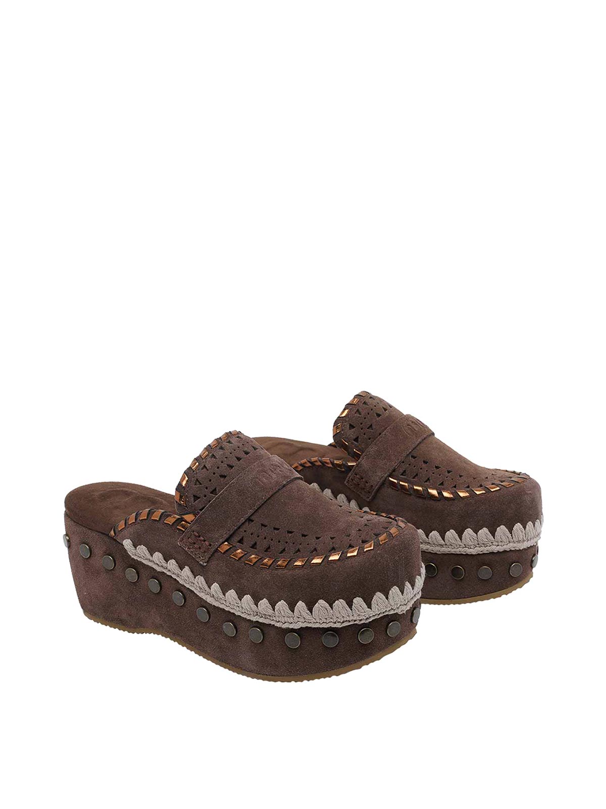 Deep Brown Clog 611004ADPBRO (mou / サンダル ) | mou (ムー)(1)