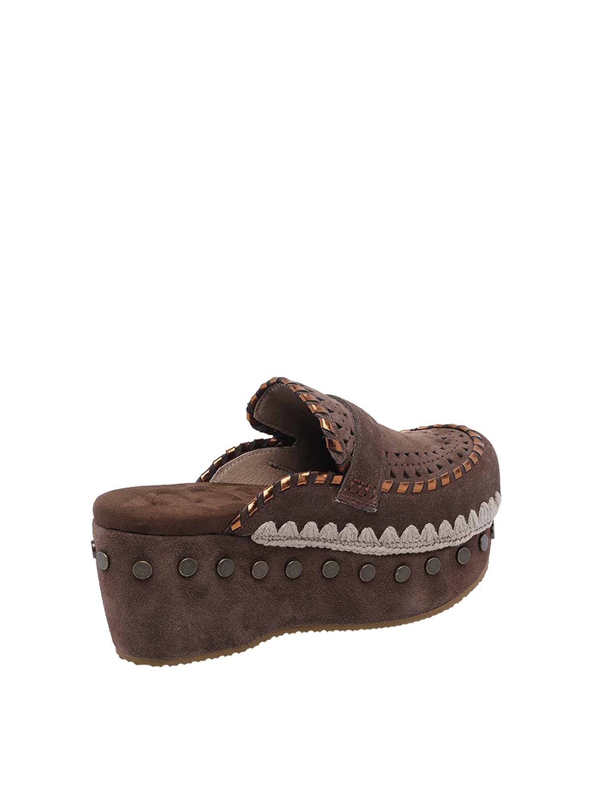 Deep Brown Clog 611004ADPBRO (mou / サンダル ) | mou (ムー)(2)