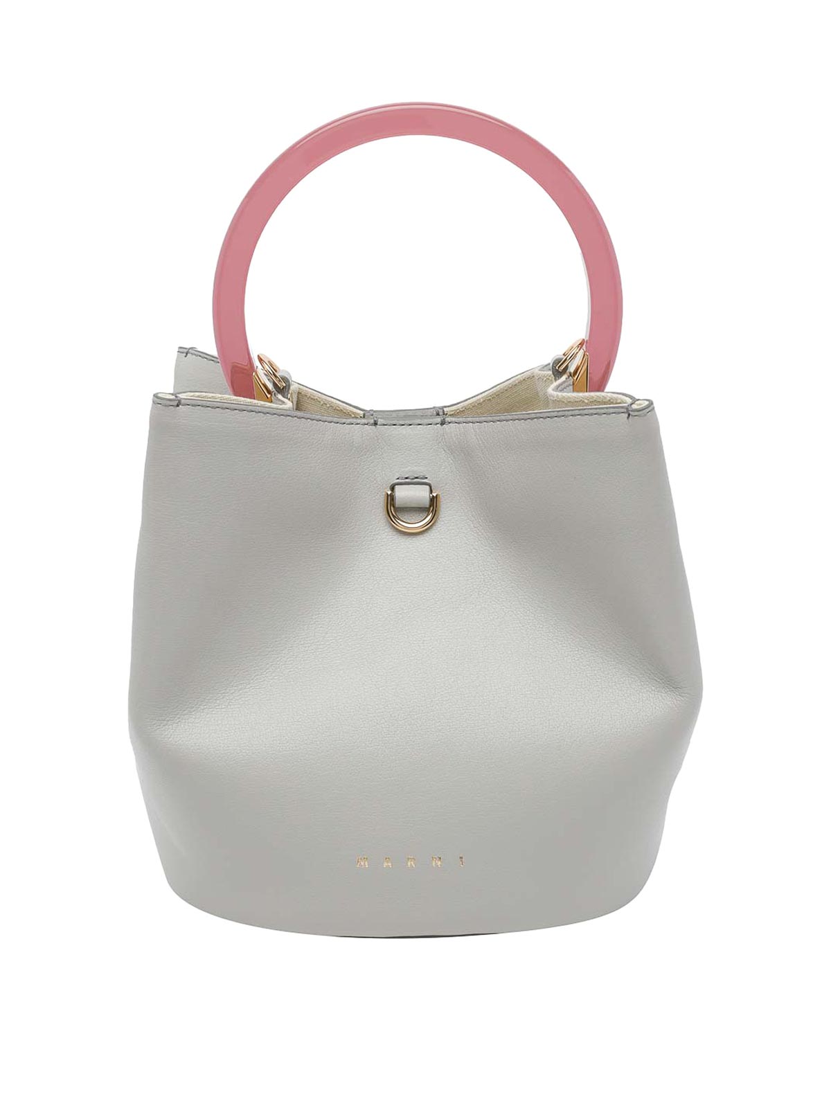 Grey Pannier Handbag SCMP0083U0P891500N01 (Marni / ハンドバッグ・ショルダーバッグ ) | Marni (マルニ)