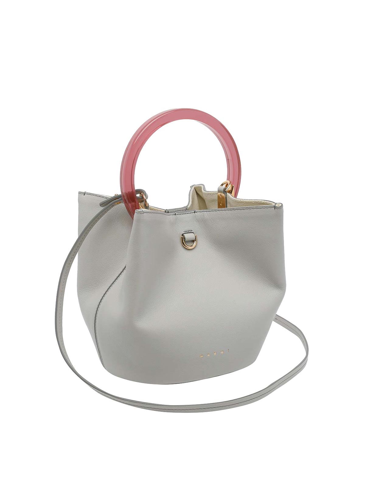 Grey Pannier Handbag SCMP0083U0P891500N01 (Marni / ハンドバッグ・ショルダーバッグ ) | Marni (マルニ)(1)