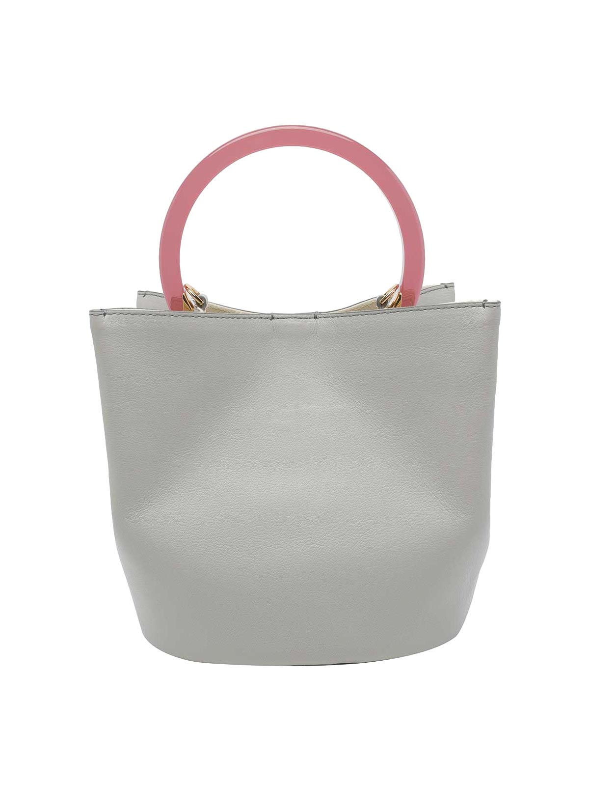 Grey Pannier Handbag SCMP0083U0P891500N01 (Marni / ハンドバッグ・ショルダーバッグ ) | Marni (マルニ)(2)
