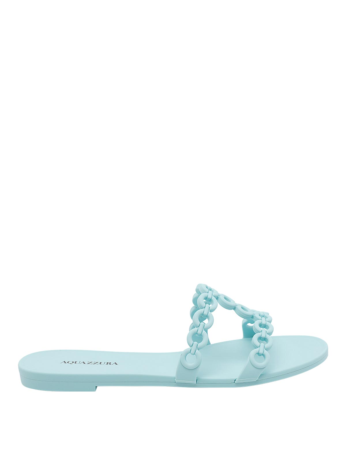 Blight Blue Infinity Chain Flat Sandals ICJFLAS0JLYSRZ (AQUAZZURA / サンダル ) | AQUAZZURA (アクアズーラ)