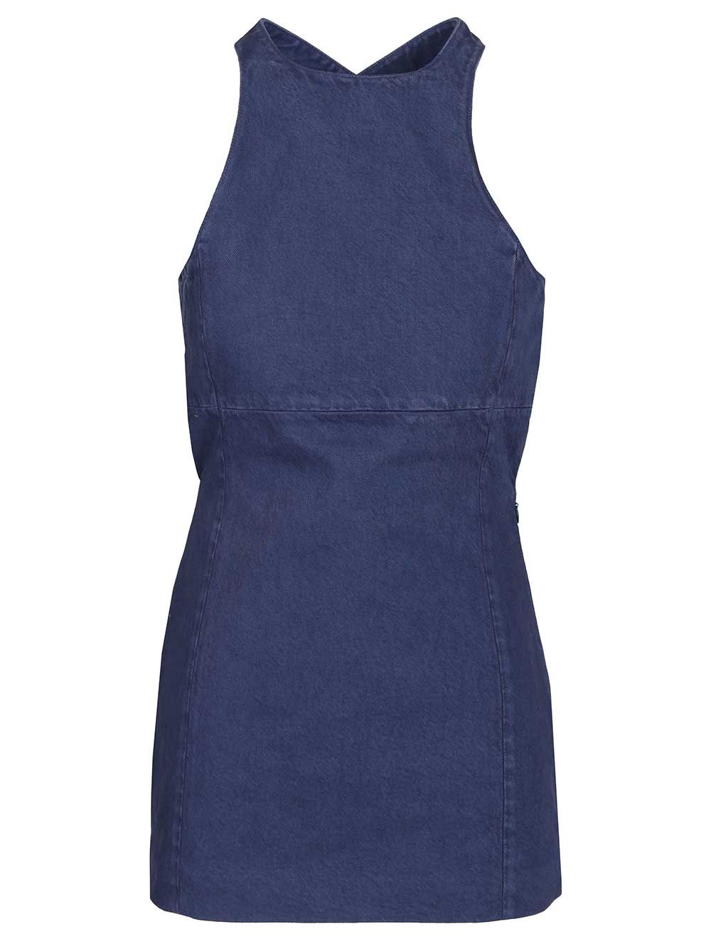 Gabardine mini dress MF6345 (MIU MIU / ワンピース・ドレス・オールインワン ) | MIU MIU (ミュウミュウ)