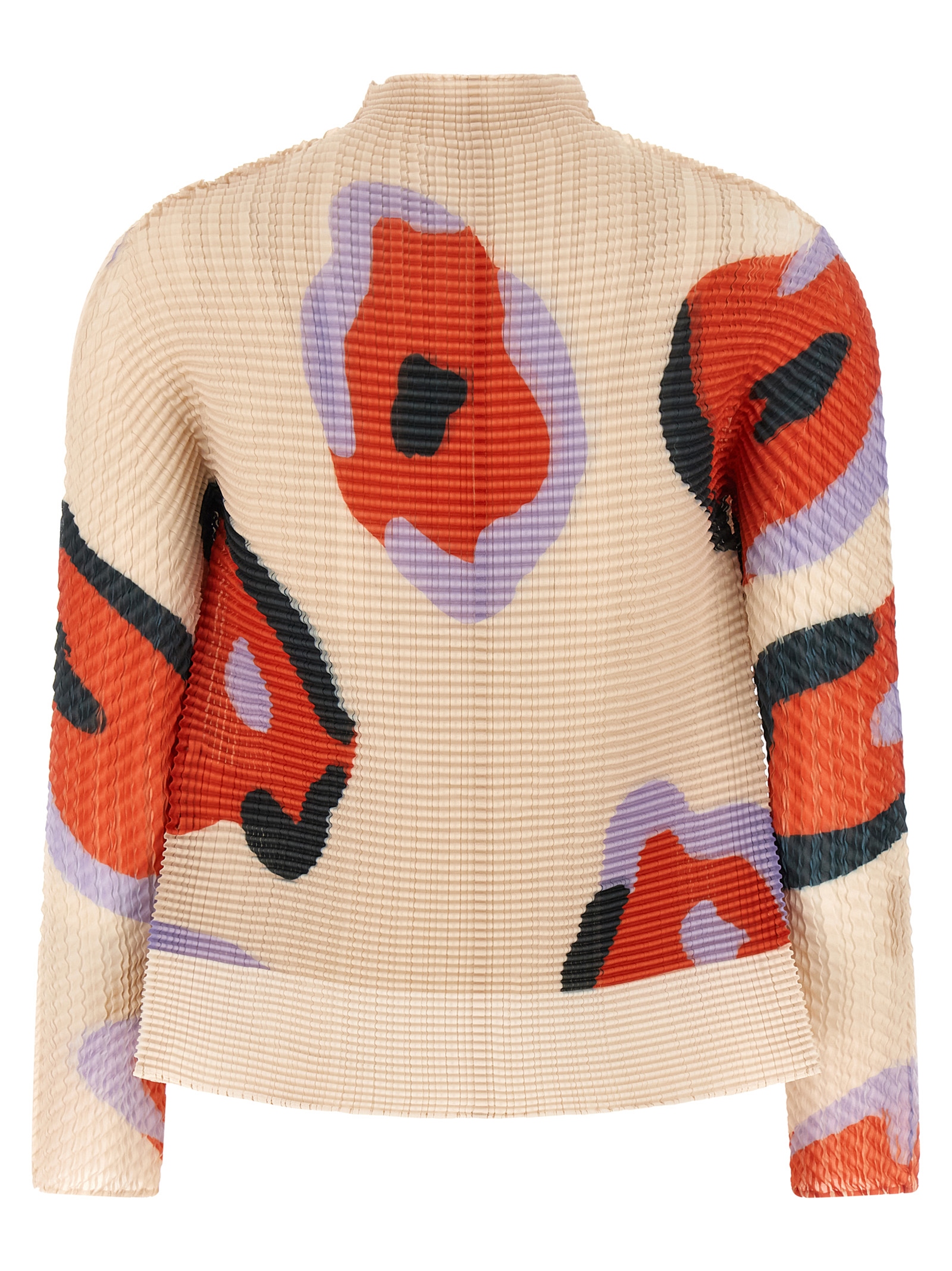 'Verve Pleats Top' cardigan IM66FJ69946 (ISSEY MIYAKE / ニット・セーター・カーディガン ) | ISSEY MIYAKE (イッセイ ミヤケ)(1)