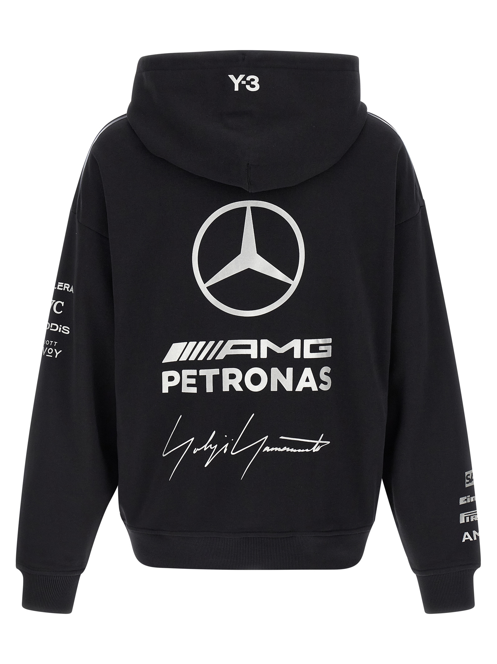 Hoodie Y-3 x Mercedes AMG PETRONAS F1 KR2392BLACK (Y-3 / スウェット・フーディー ) | Y-3 (ワイスリー)(1)