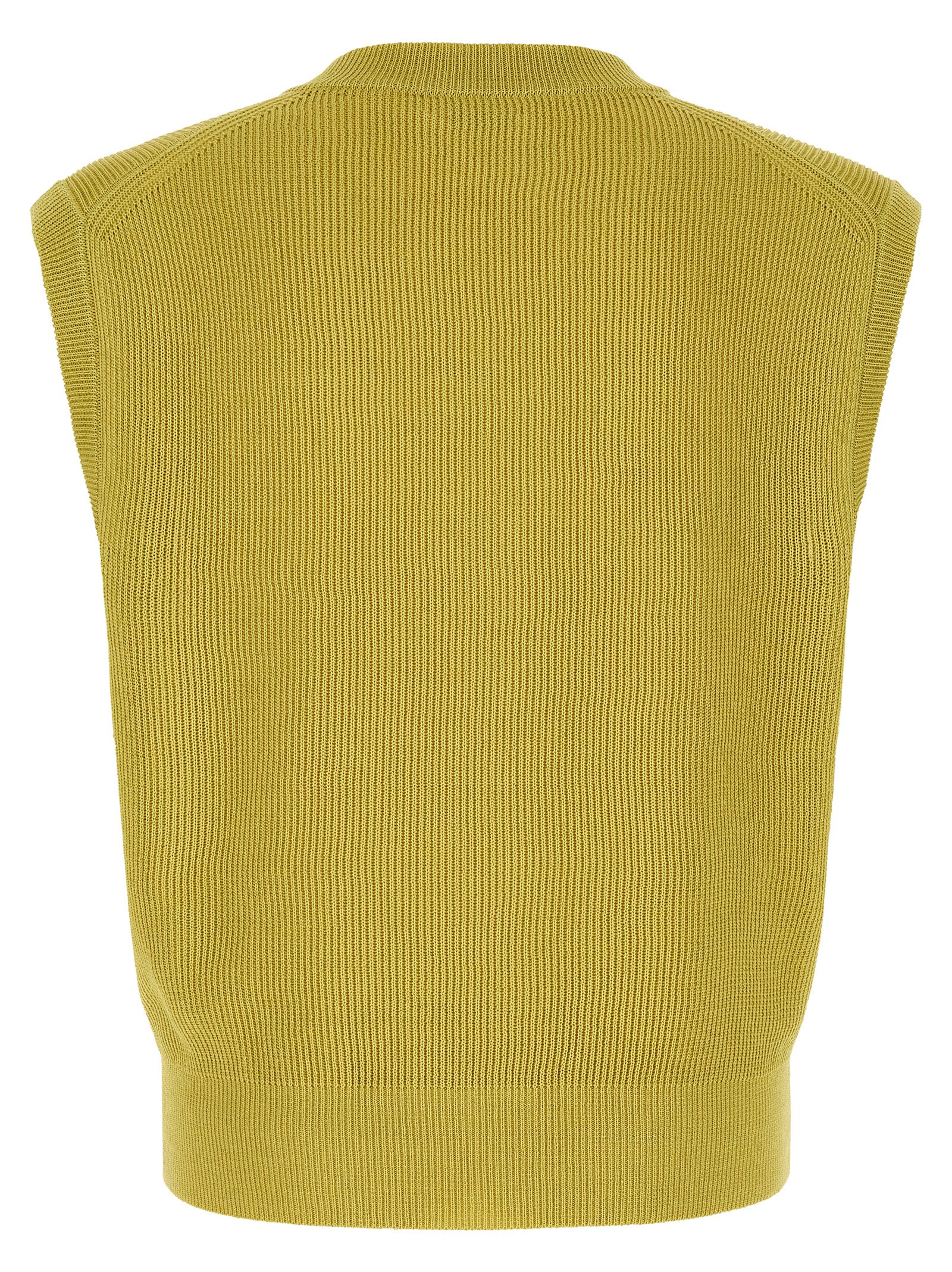 Ribbed knit vest A26SV02SYDUSTYYELLOW (AURALEE / ベスト ) | AURALEE (オーラリー)(1)