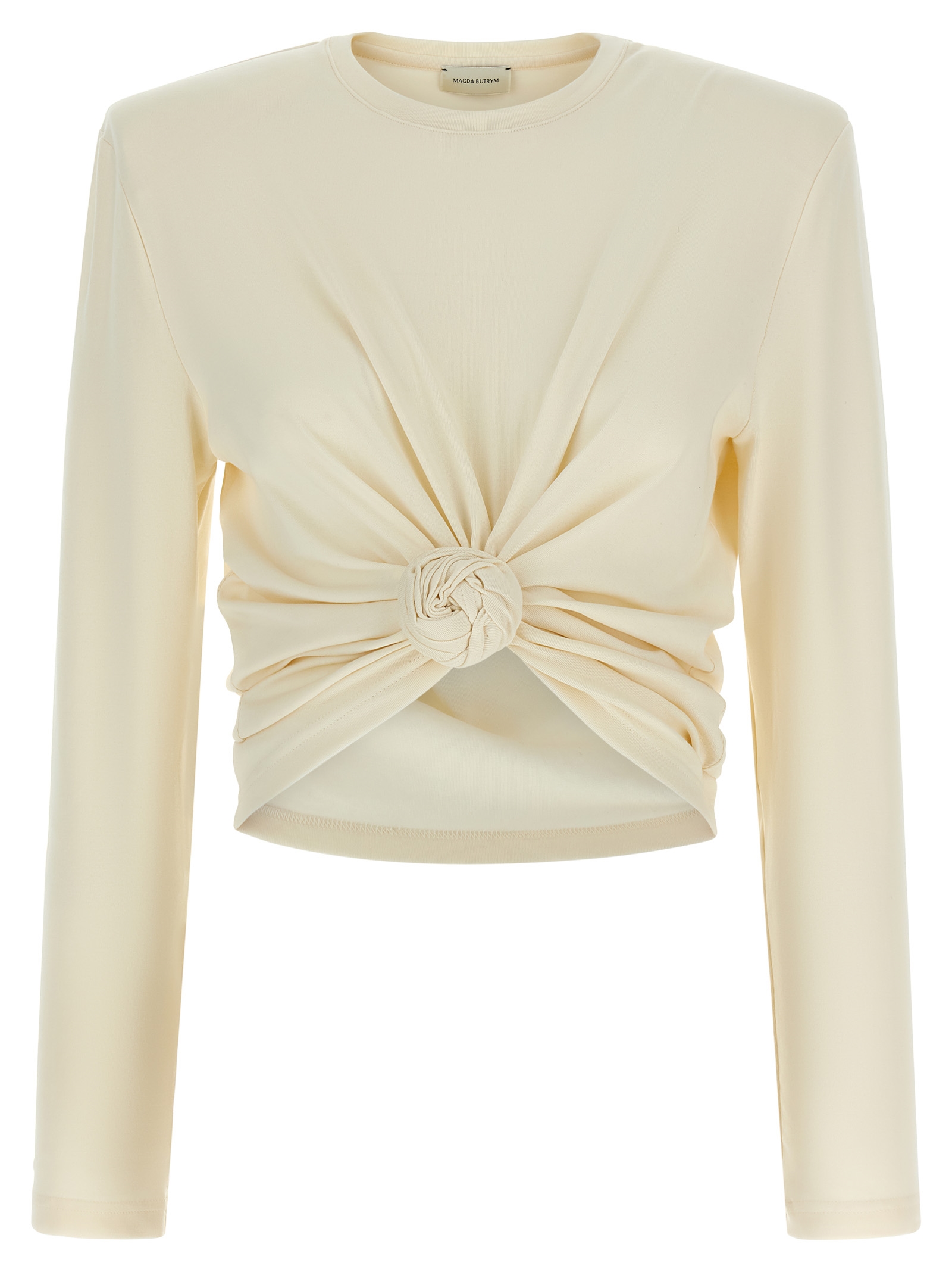 'Blouse 14 Cream' sweater 121526CREAM (MAGDA BUTRYM / シャツ・ブラウス ) | MAGDA BUTRYM (マグダブトリム)