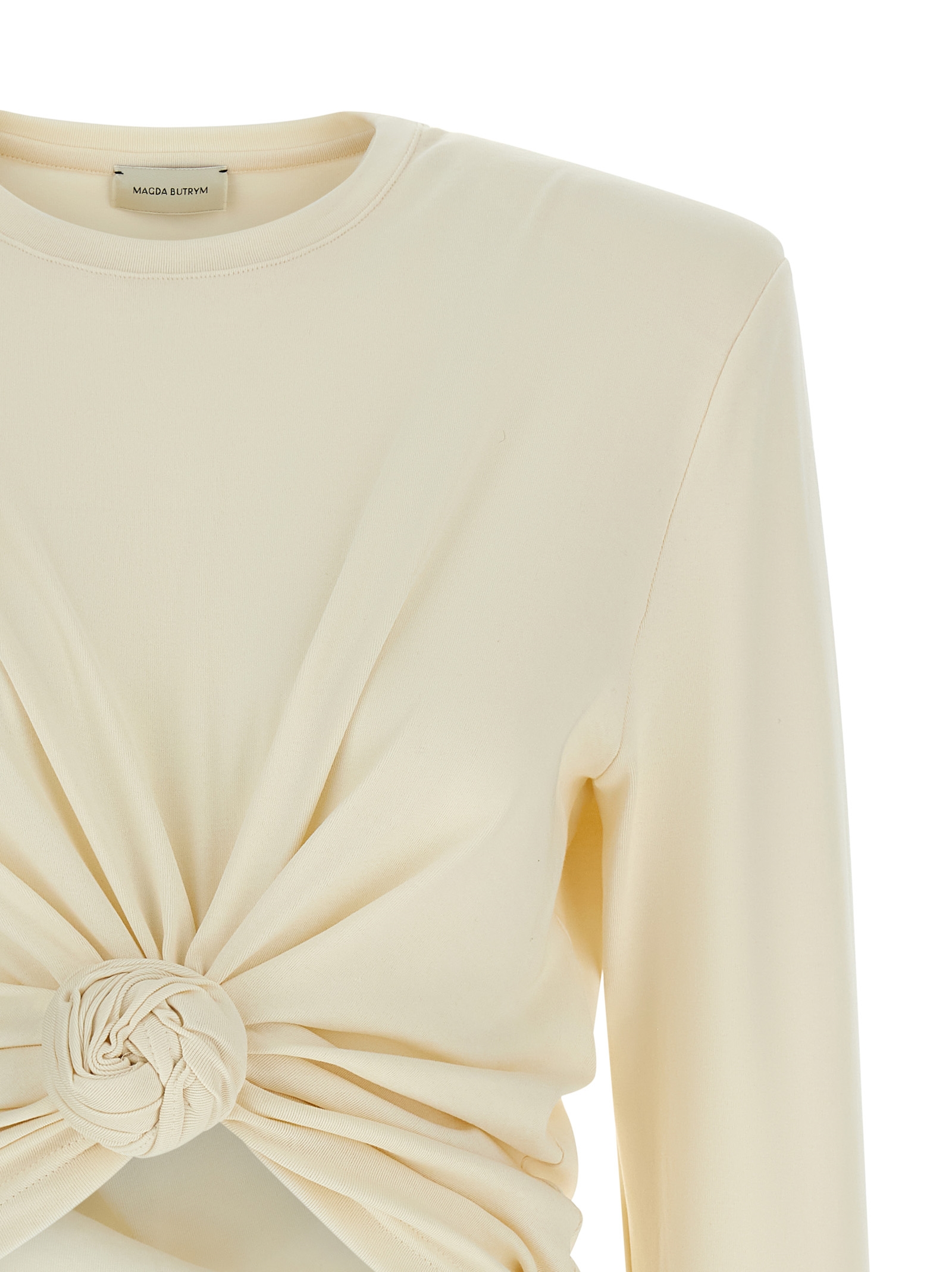 'Blouse 14 Cream' sweater 121526CREAM (MAGDA BUTRYM / シャツ・ブラウス ) | MAGDA BUTRYM (マグダブトリム)(2)