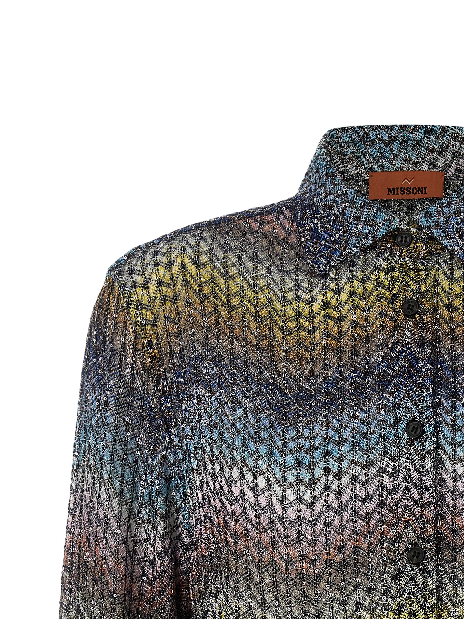 Lamé viscose shirt DS26SJ0ZBC0065SMSNS (MISSONI / シャツ・ブラウス ) | MISSONI (ミッソー二)(2)