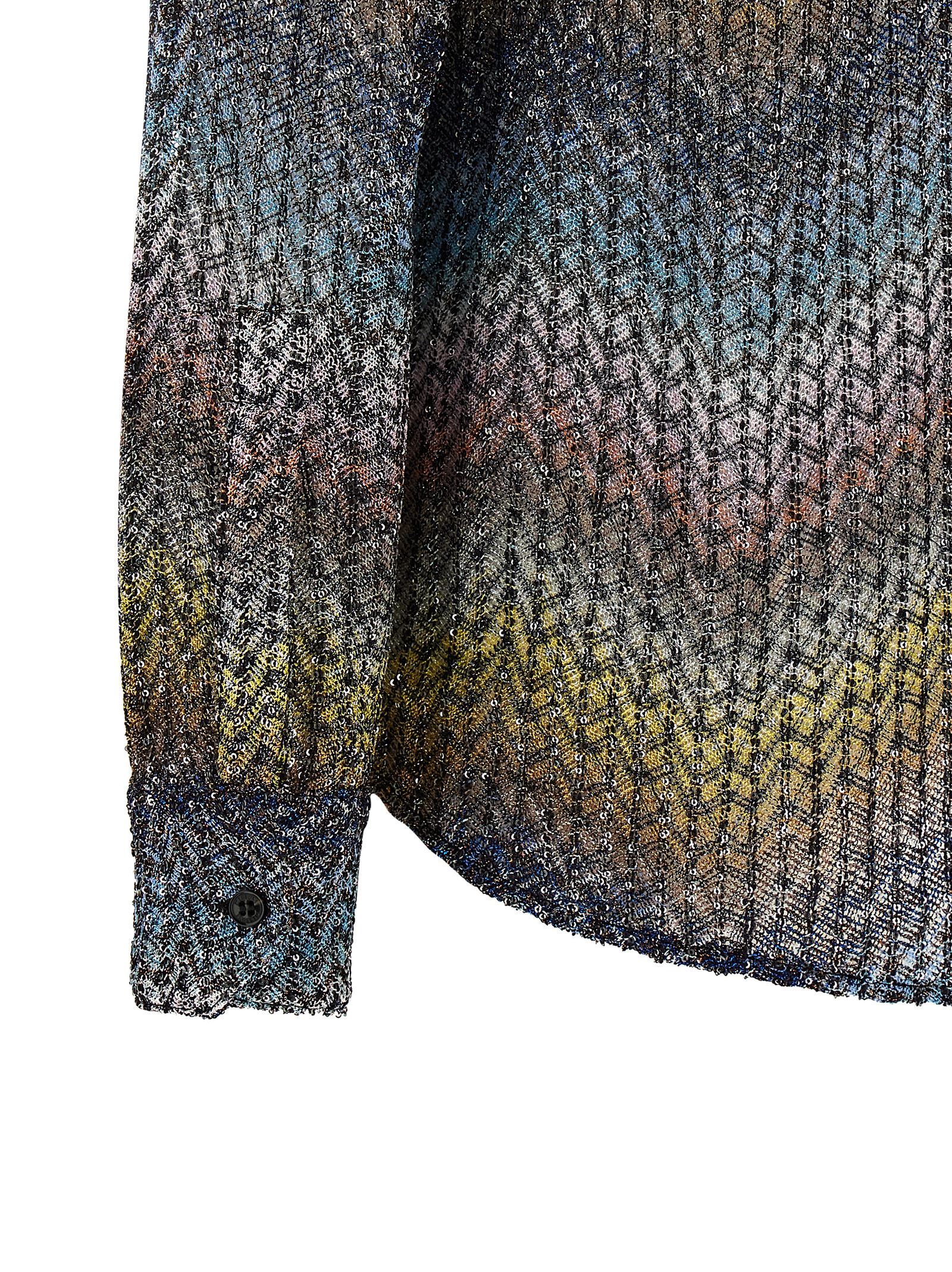 Lamé viscose shirt DS26SJ0ZBC0065SMSNS (MISSONI / シャツ・ブラウス ) | MISSONI (ミッソー二)(3)
