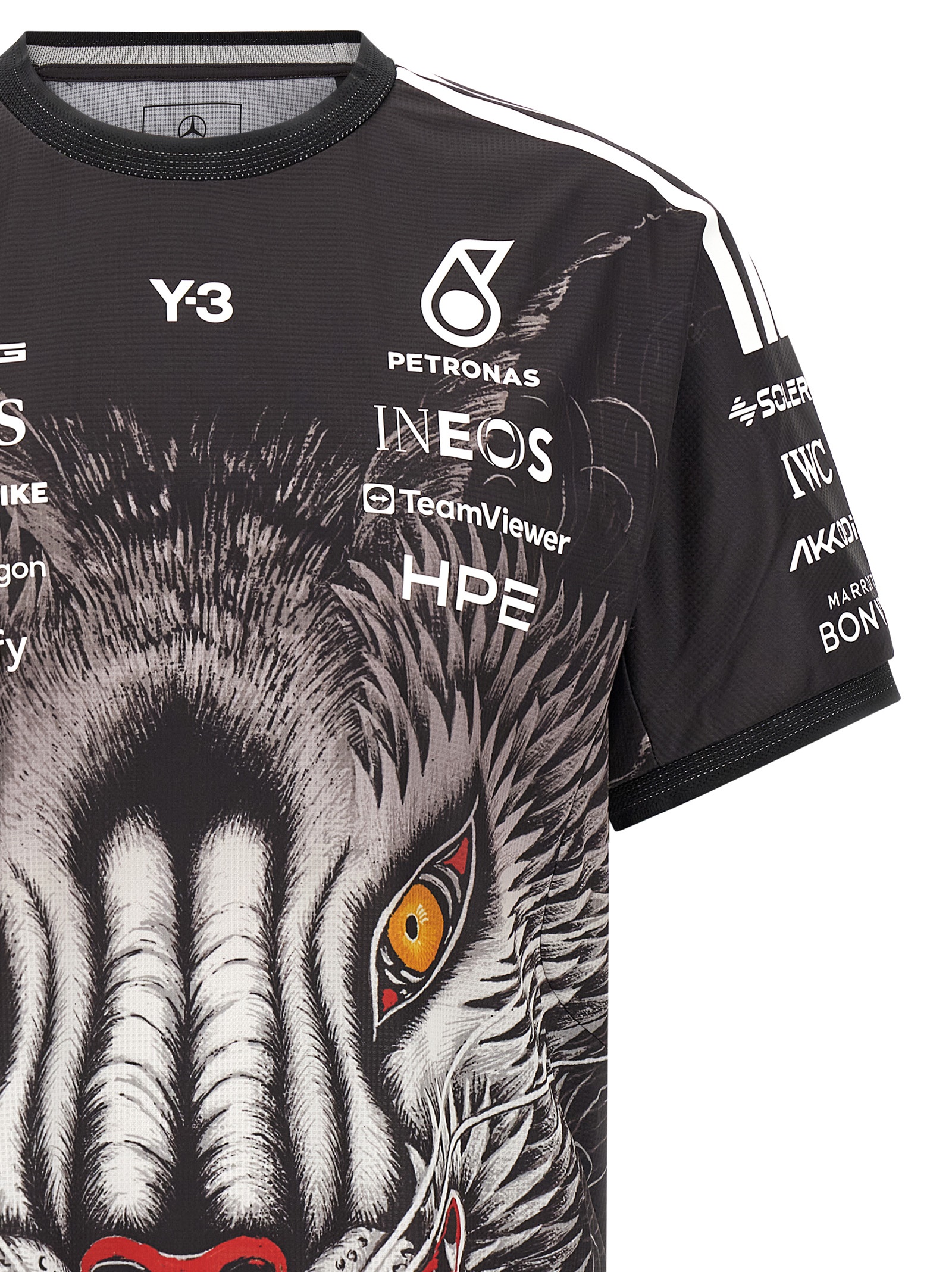 T-shirt Y-3 x Mercedes AMG PETRONAS Formula One KT2226BLACK (Y-3 / Tシャツ・カットソー ) | Y-3 (ワイスリー)(2)