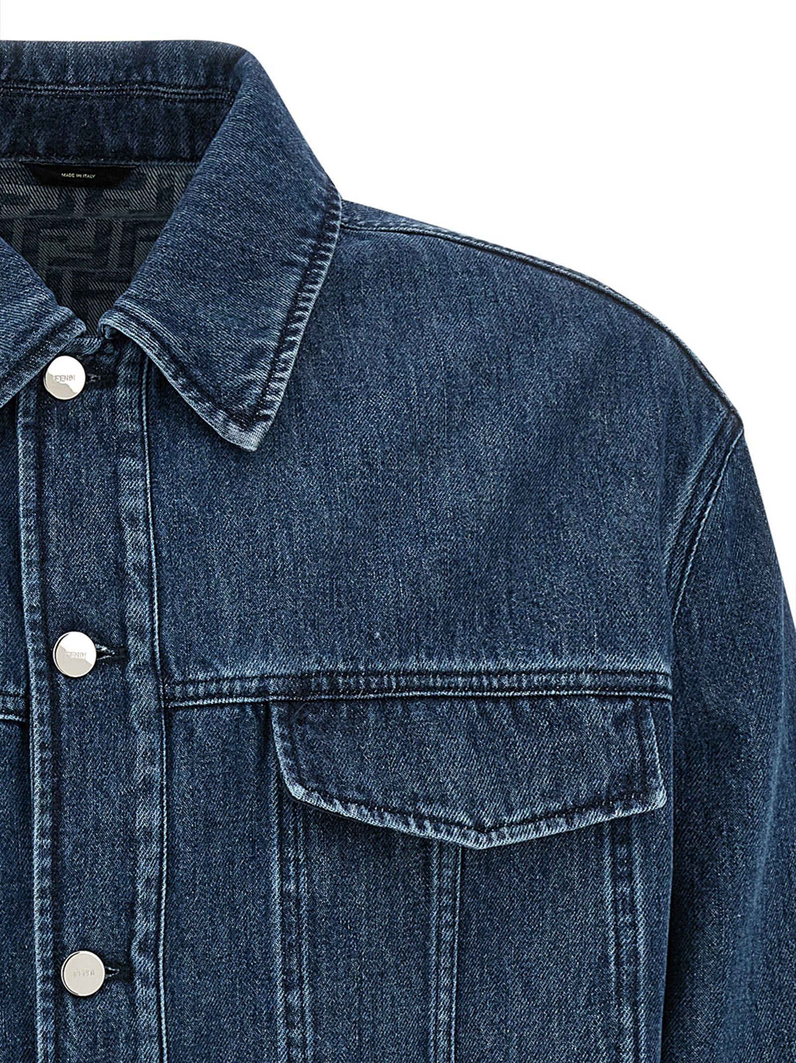 'FF Selleria' denim jacket FW1131AWMMF0QA2 (FENDI / カジュアルジャケット ) | FENDI (フェンディ)(2)
