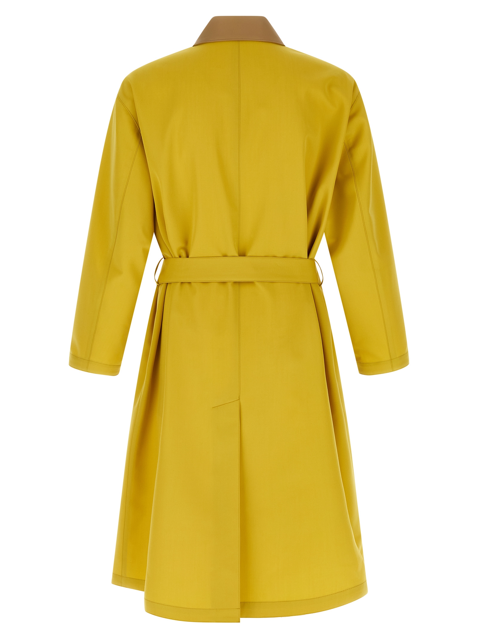 'Wool Max Canvas' coat A26SC01WCMUSTARDYELLOW (AURALEE / コート ) | AURALEE (オーラリー)(1)