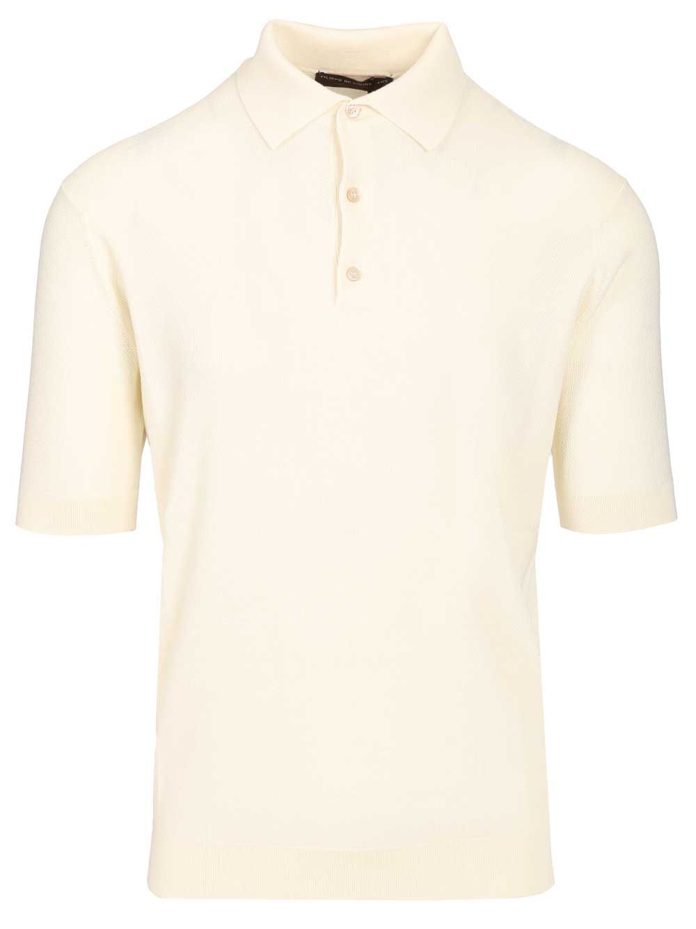 POLO MM 3 BOTTONI 100 SUBLIME COTONE PL1MCSU18W020 (FILIPPO DE LAURENTIIS / ポロシャツ ) | FILIPPO DE LAURENTIIS (フィリッポ デ ローレンティス)