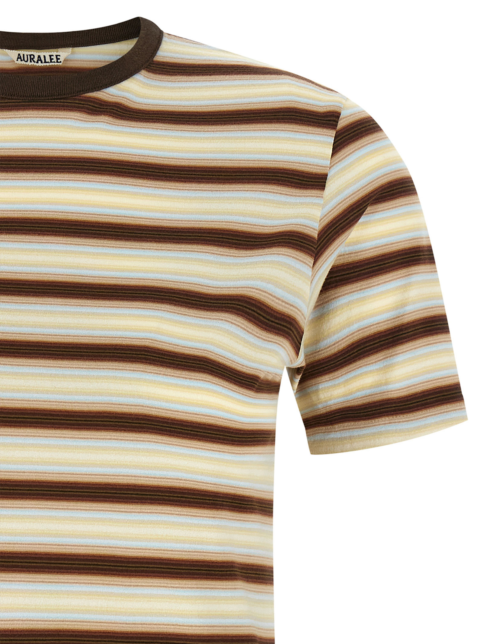 Gradient stripes t-shirt A26ST04GJFADEBROWNSTRIPE (AURALEE / Tシャツ・カットソー ) | AURALEE (オーラリー)(2)