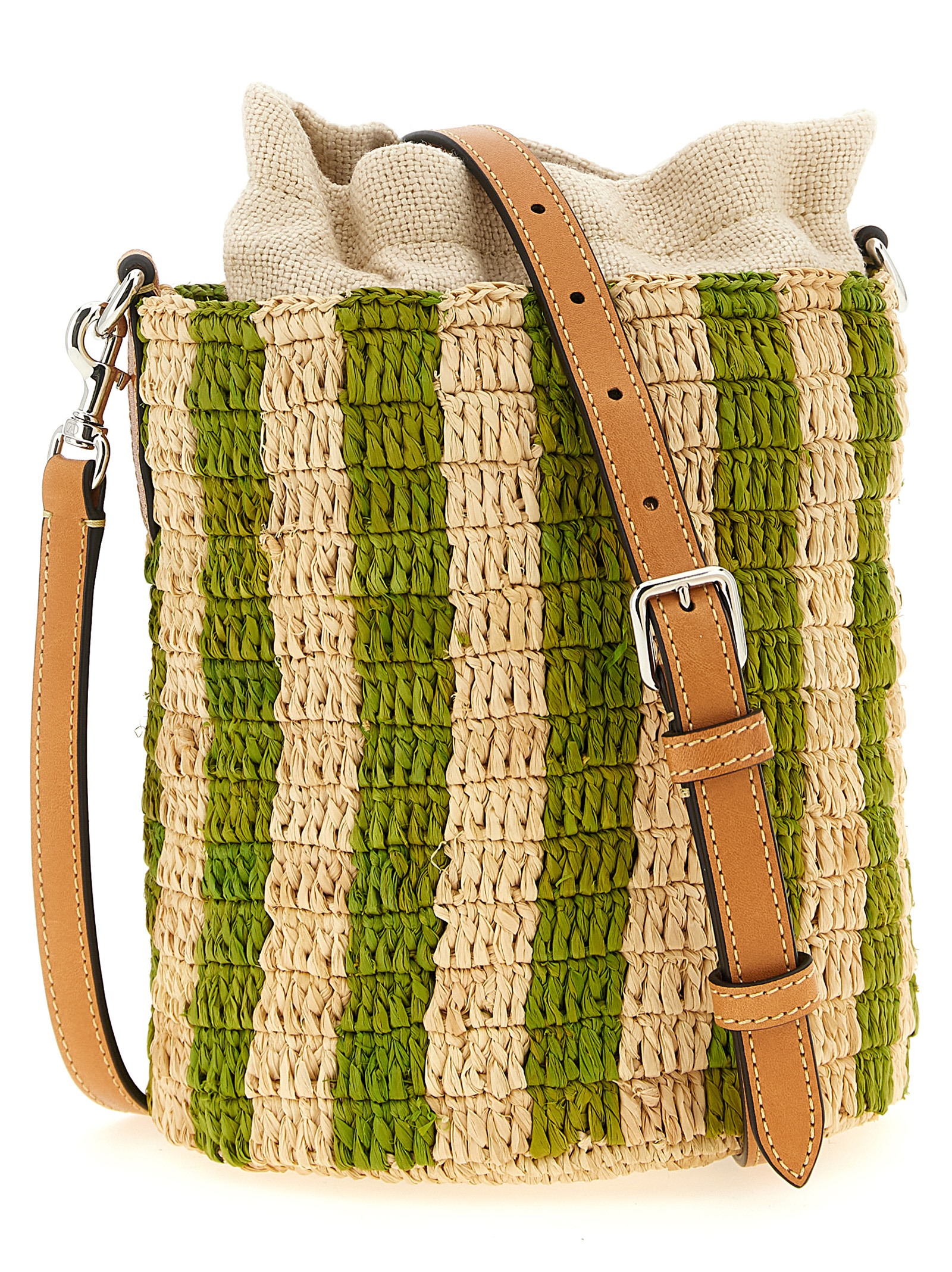 Valentino Garavani raffia small bucket bag W2B0T03IXUC8J (Valentino Garavani / ハンドバッグ・ショルダーバッグ ) | Valentino Garavani (ヴァレンティノ)(1)