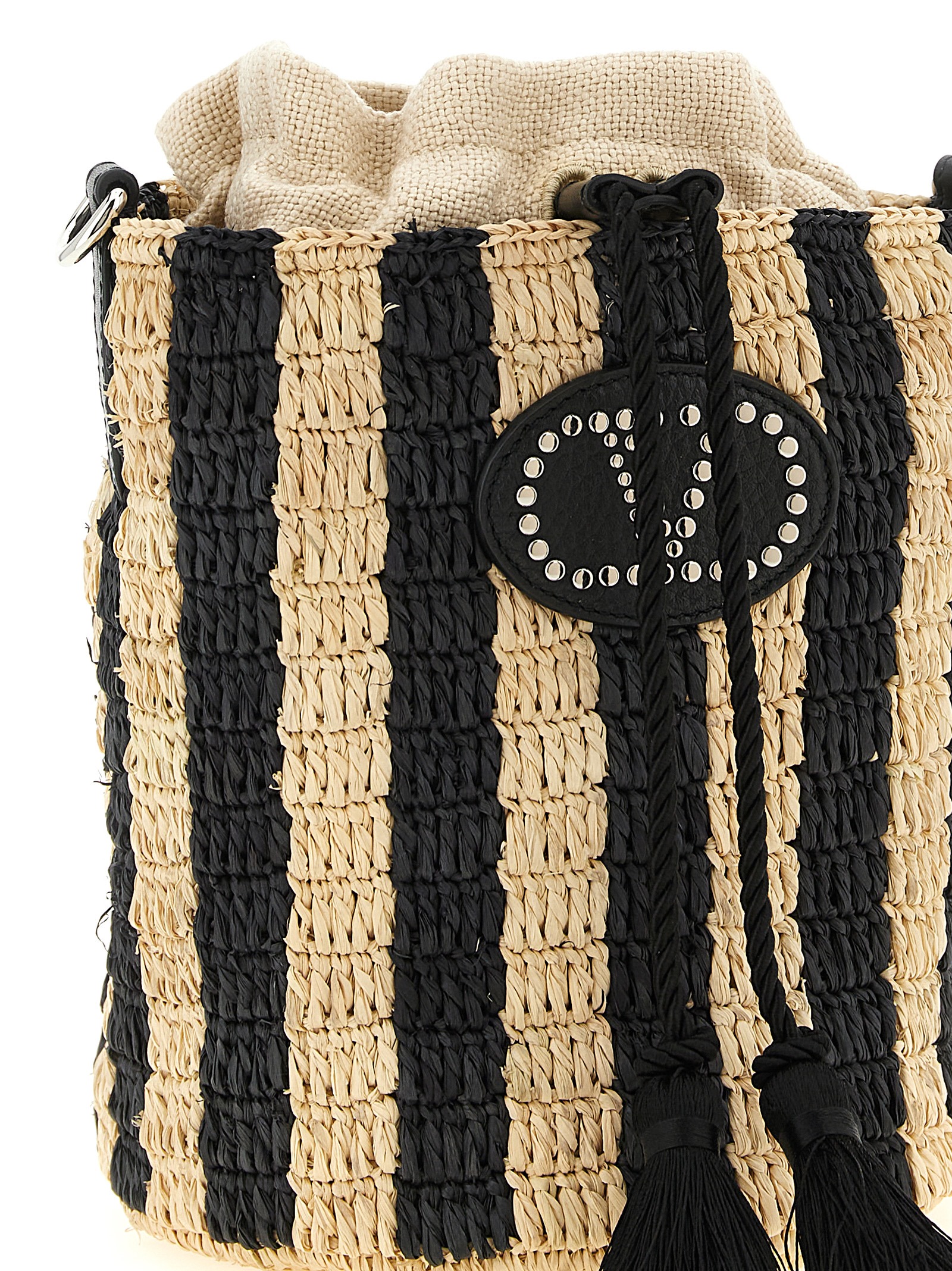 Valentino Garavani raffia small bucket bag W2B0T03IXUC8K (Valentino Garavani / ハンドバッグ・ショルダーバッグ ) | Valentino Garavani (ヴァレンティノ)(2)