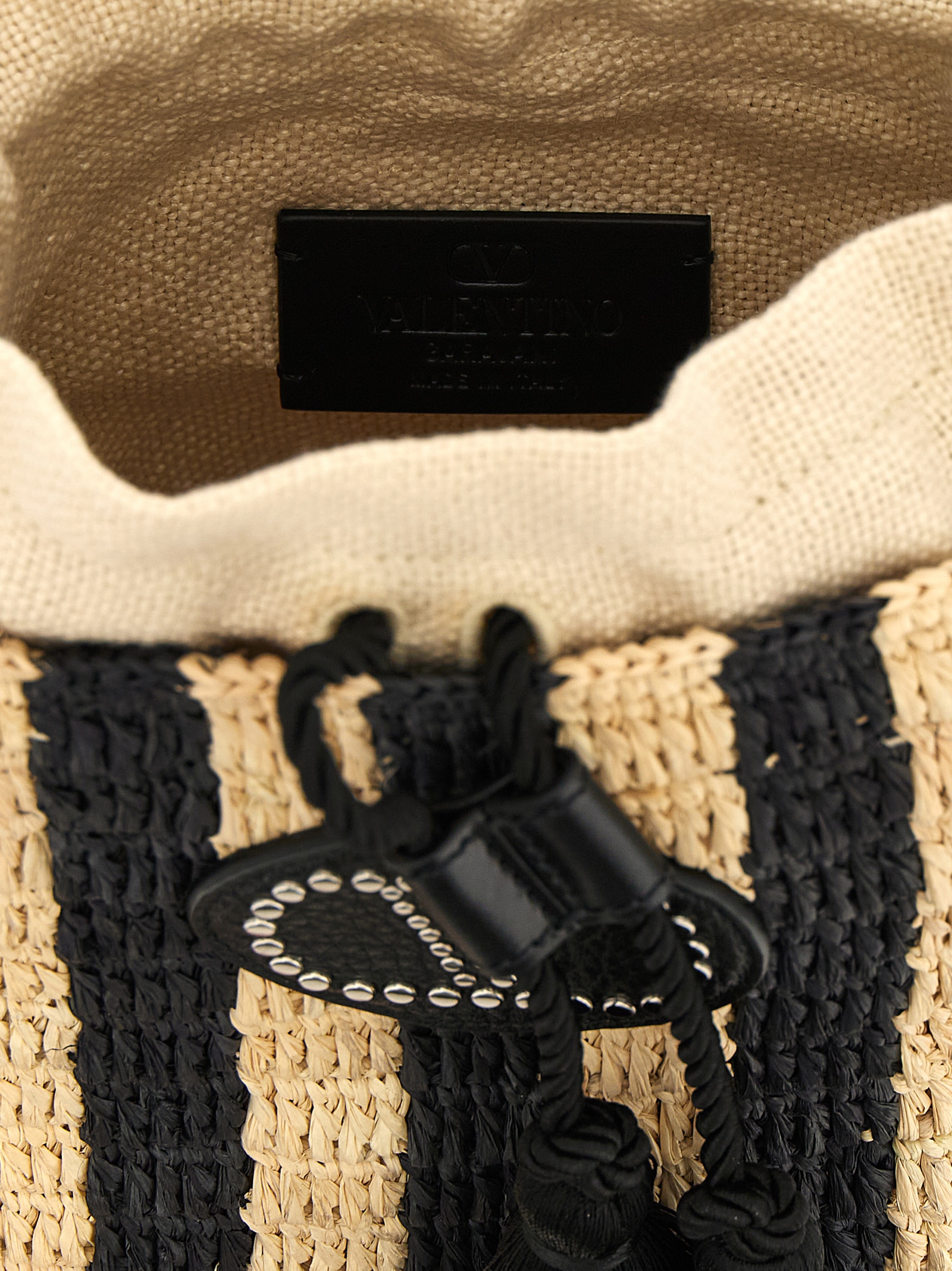 Valentino Garavani raffia small bucket bag W2B0T03IXUC8K (Valentino Garavani / ハンドバッグ・ショルダーバッグ ) | Valentino Garavani (ヴァレンティノ)(3)