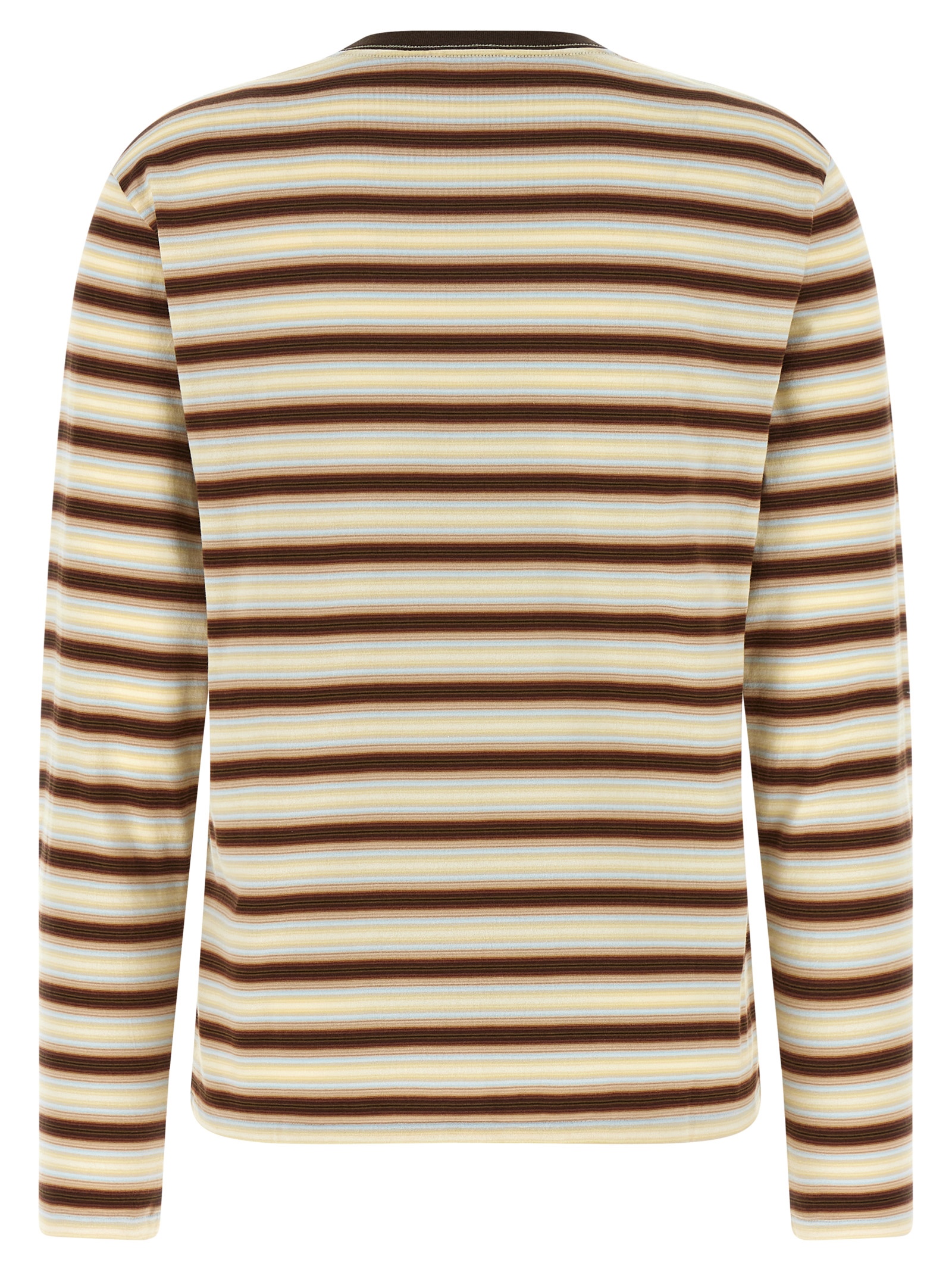 Gradient stripes t-shirt A26SP03GJFADEBROWNSTRIPE (AURALEE / Tシャツ・カットソー ) | AURALEE (オーラリー)(1)