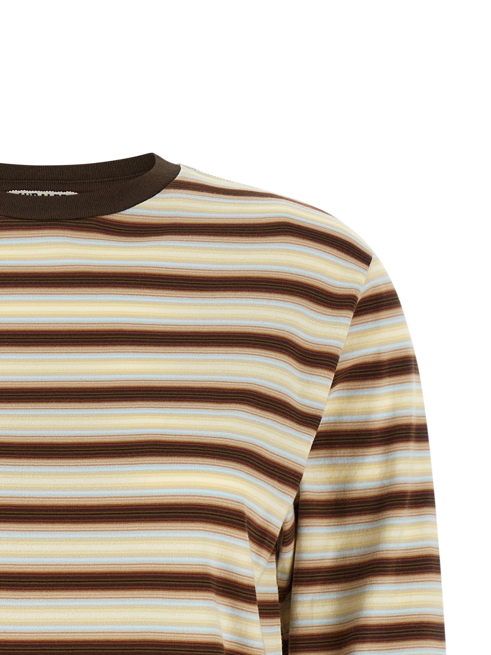 Gradient stripes t-shirt A26SP03GJFADEBROWNSTRIPE (AURALEE / Tシャツ・カットソー ) | AURALEE (オーラリー)(2)