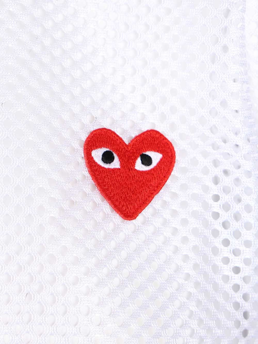 mesh T-shirt AXT3510512 (PLAY Comme Des Garçons / Tシャツ・カットソー ) | PLAY Comme Des Garçons (プレイ コムデギャルソン)(2)