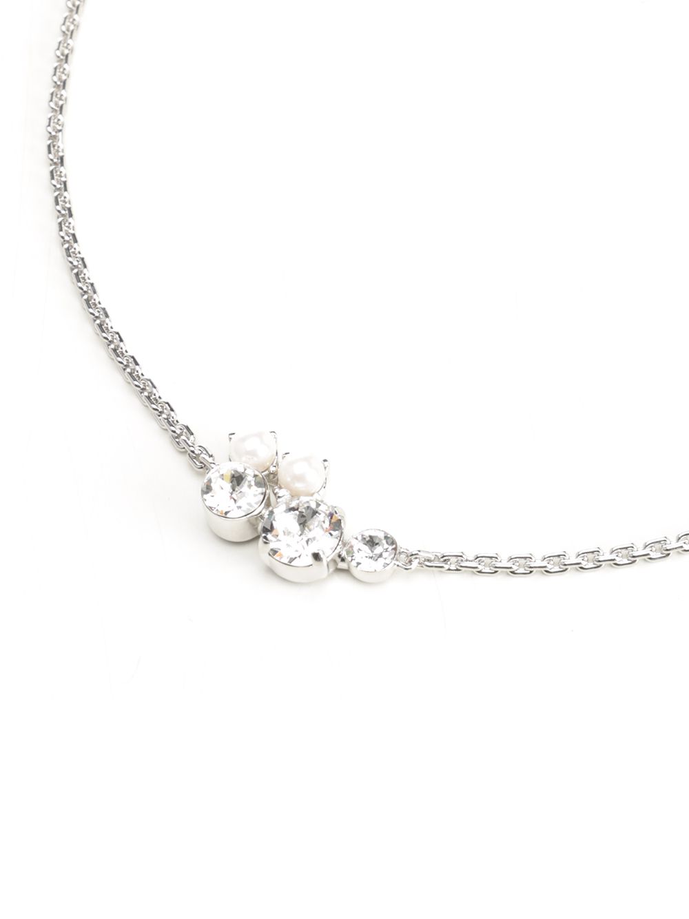 CRYSTAL PEARL MIXED SILVERY S NECKLACE BF00SMF05M132 (GIVENCHY / ネックレス ) | GIVENCHY (ジバンシィ)(1)