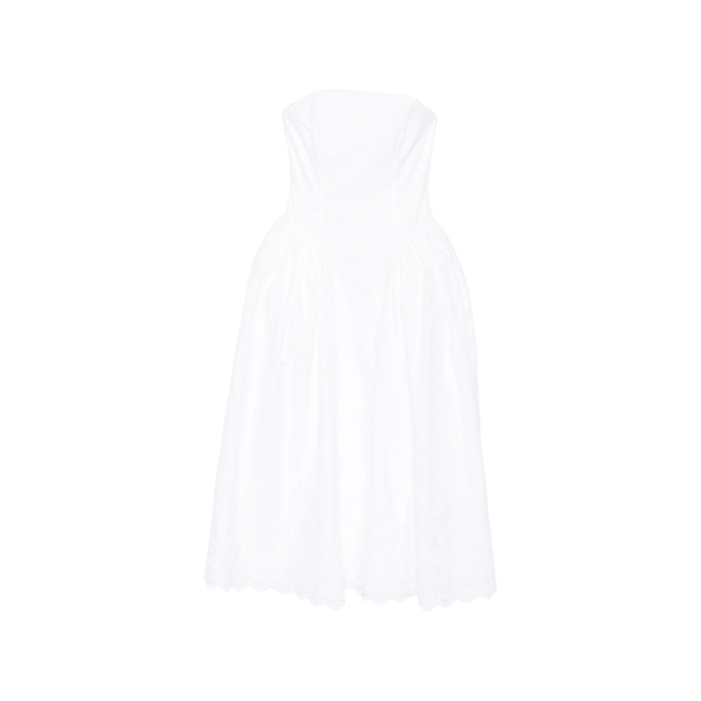 Dress Simone Rocha 74651316WHITE (Simone Rocha / ワンピース・ドレス・オールインワン ) | Simone Rocha (シモーネロシャ)