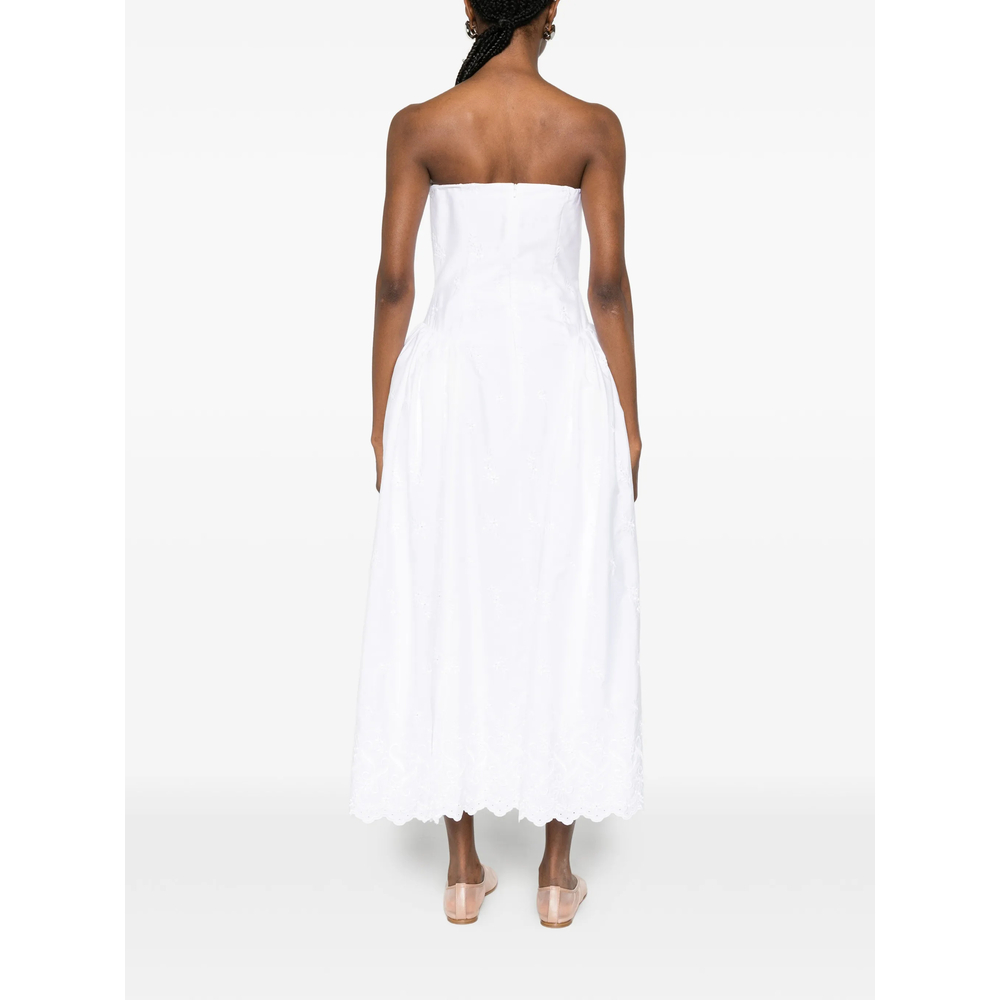 Dress Simone Rocha 74651316WHITE (Simone Rocha / ワンピース・ドレス・オールインワン ) | Simone Rocha (シモーネロシャ)(1)