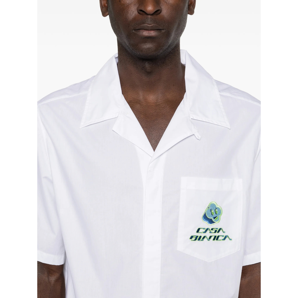 Shirt Casablanca SS26SH25501WHITE (Casablanca / シャツ・ブラウス ) | Casablanca (カサブランカ)(3)