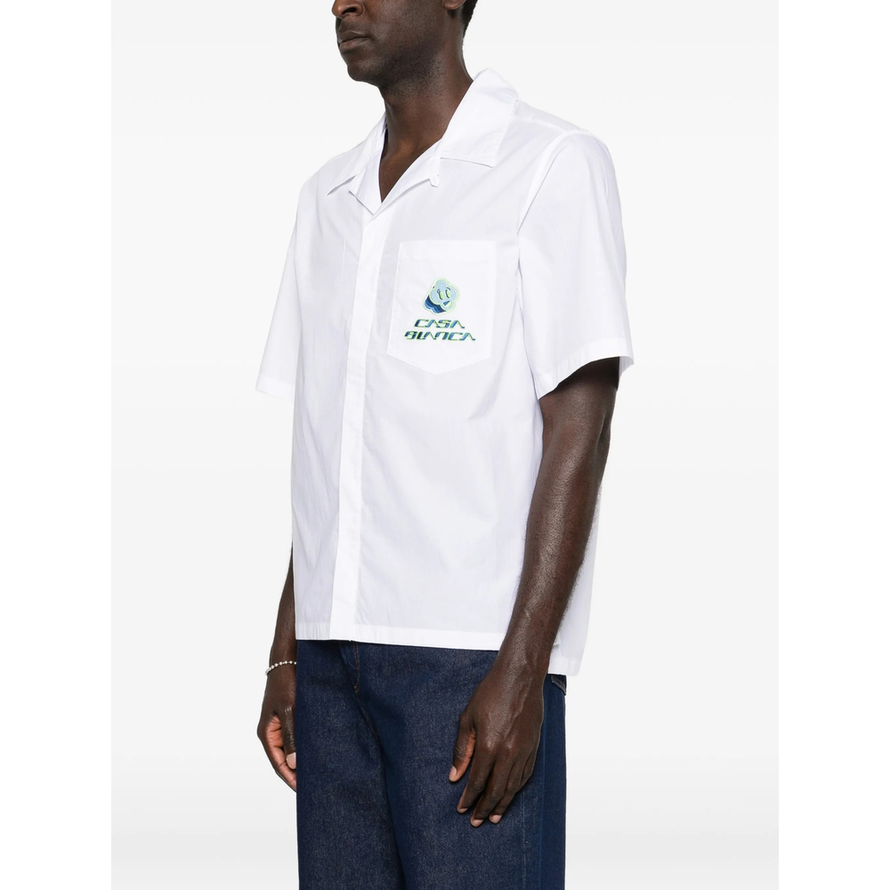 Shirt Casablanca SS26SH25501WHITE (Casablanca / シャツ・ブラウス ) | Casablanca (カサブランカ)(4)