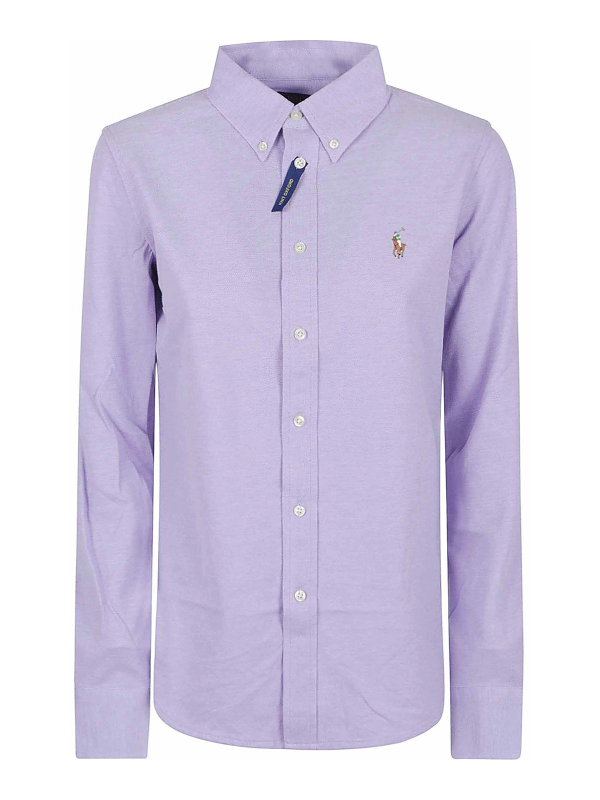 Ls Knt Ox St-Long Sleeve-Button Front Shirt 211924258001 (Polo Ralph Lauren / シャツ・ブラウス ) | Polo Ralph Lauren (ポロ ラルフ ローレン)