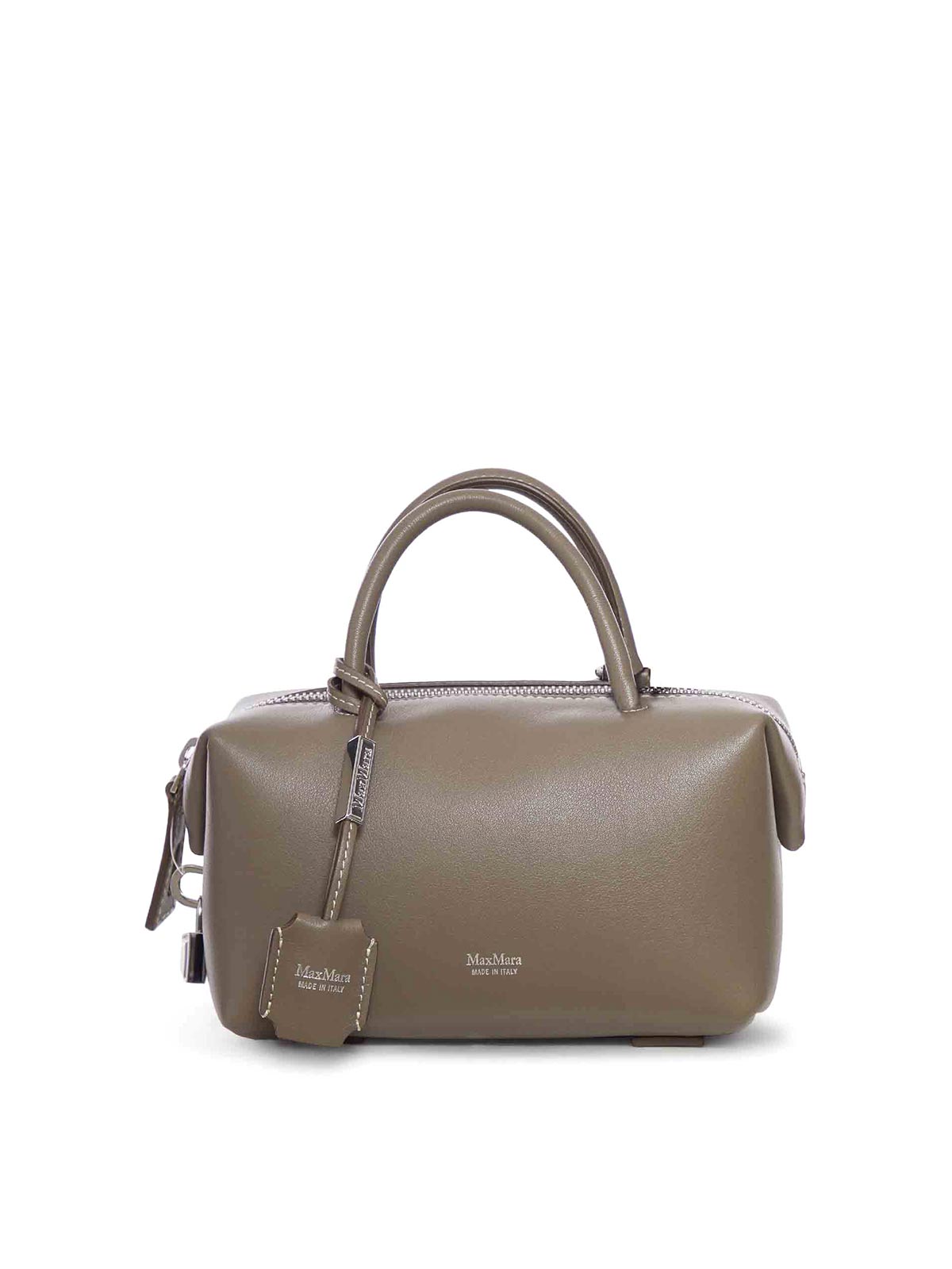 Small Natural Leather Top Handle 261451E20 (Max Mara / ハンドバッグ・ショルダーバッグ ) | Max Mara (マックスマーラ)