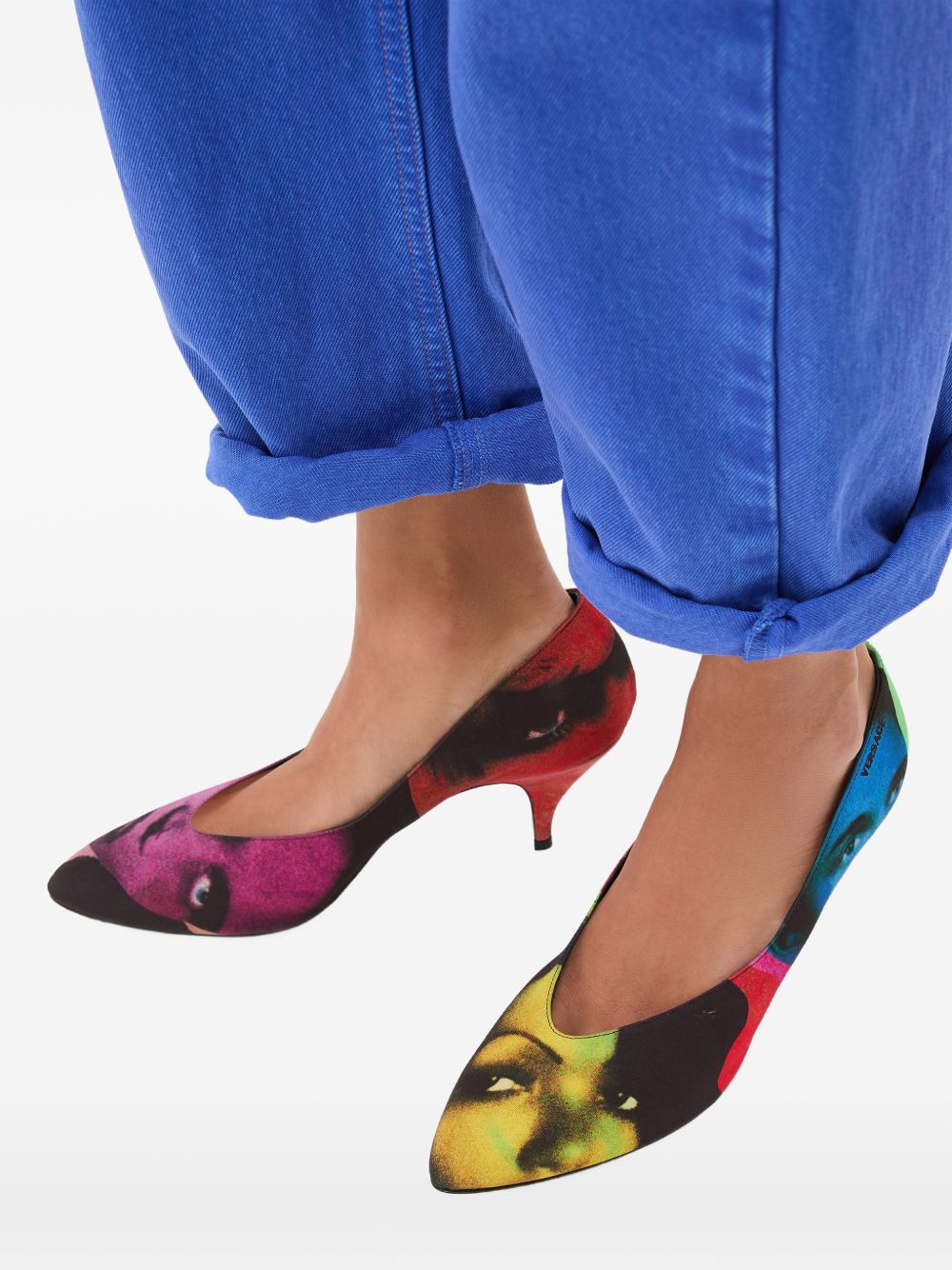 Versace With Heel MultiColour 10235351A178835X000 (VERSACE / パンプス・ハイヒール ) | VERSACE (ヴェルサーチェ)(4)