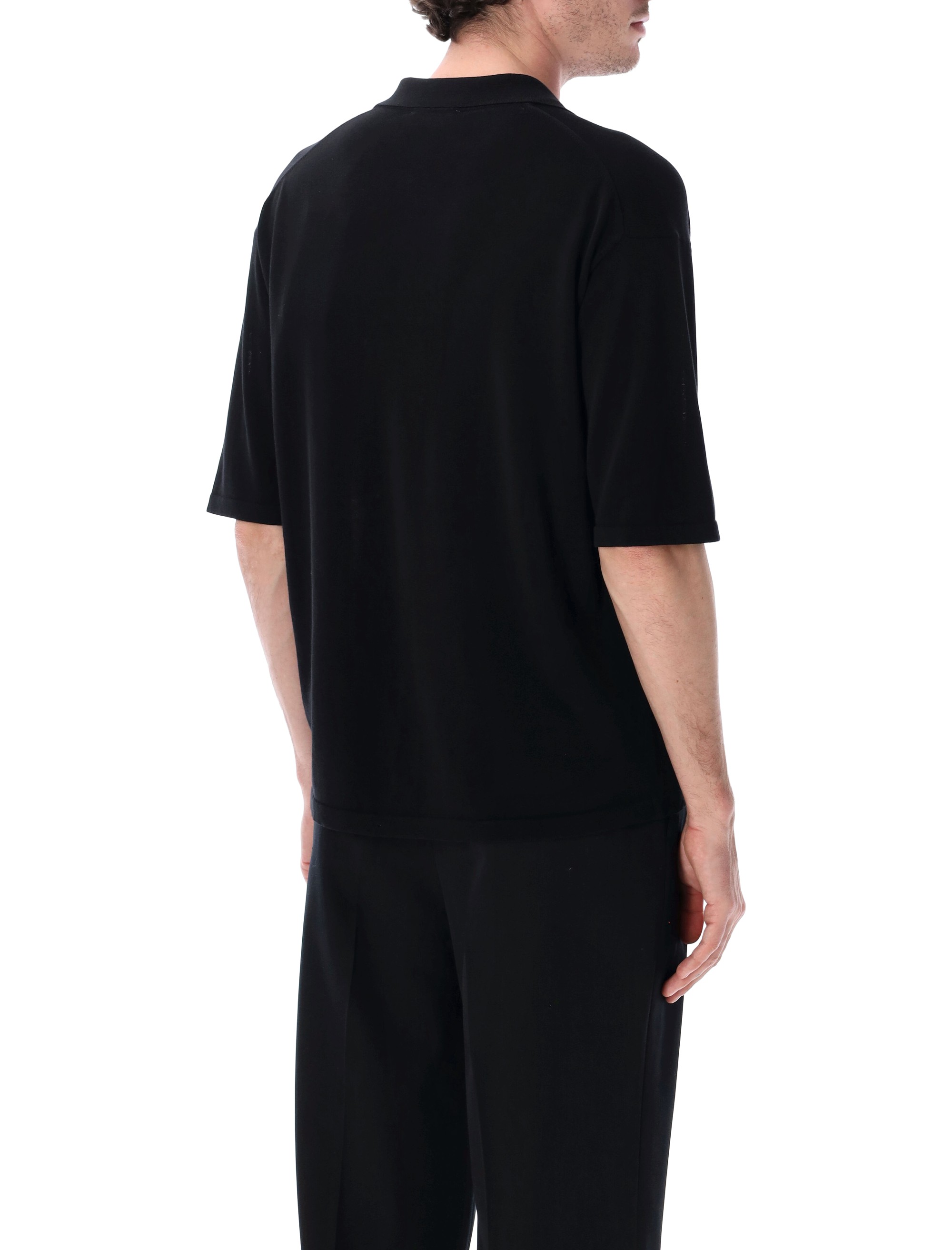Roberto Collina T-shirts and Polos Black 261MYA110249 (roberto collina / ポロシャツ ) | roberto collina (ロベルトコリーナ)(1)