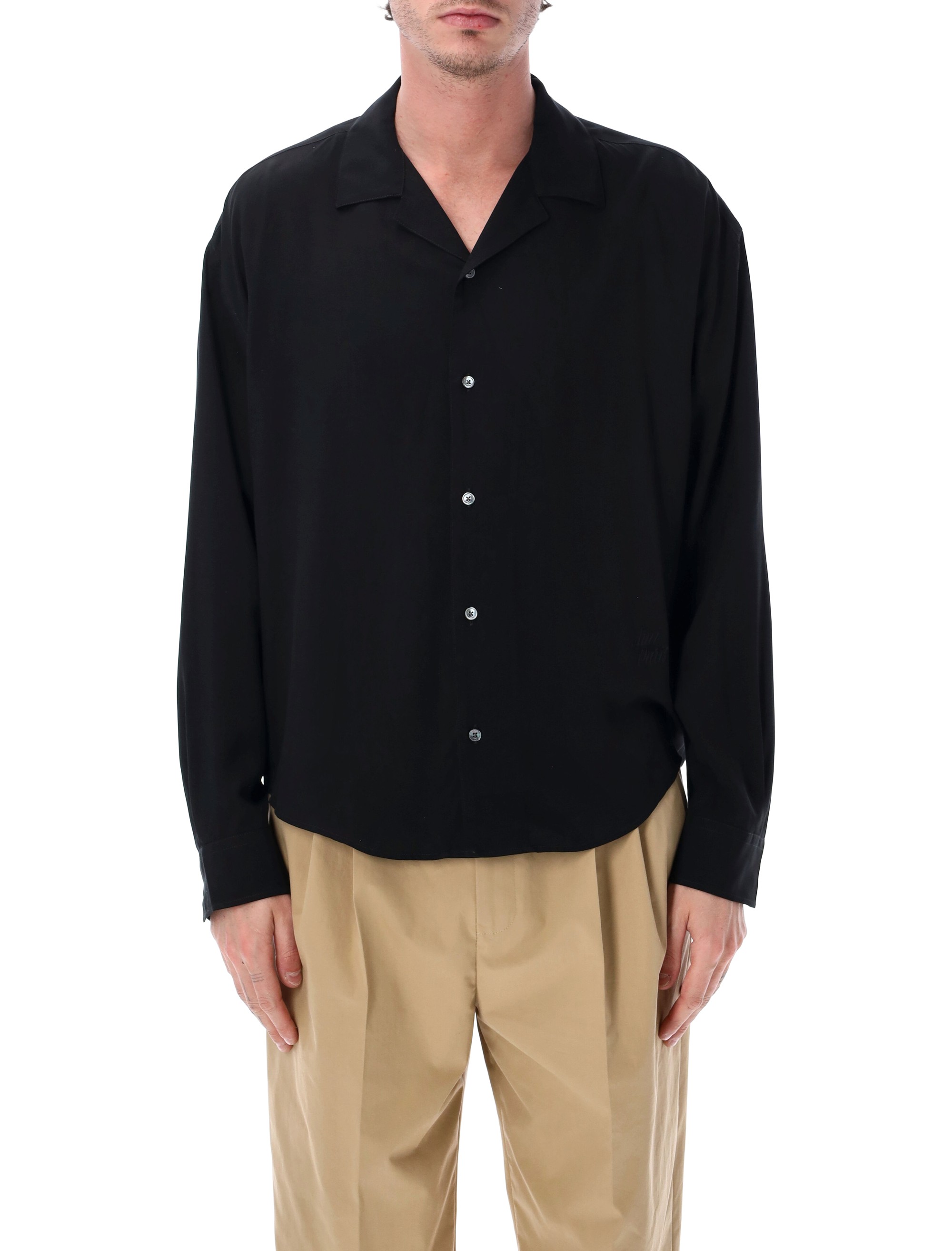 Ami Paris T-shirts and Polos Black HSH829VI0036001 (AMI Paris / シャツ・ブラウス ) | AMI Paris (アミパリス)