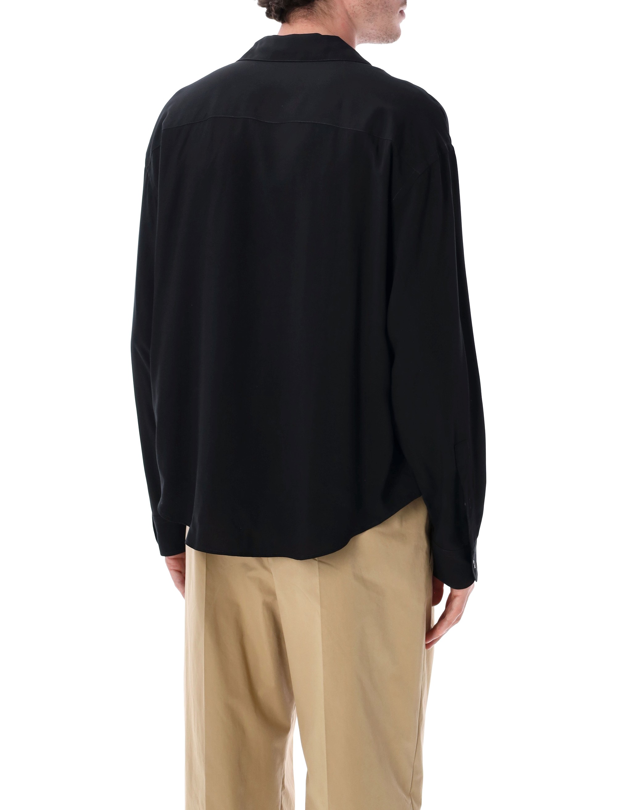 Ami Paris T-shirts and Polos Black HSH829VI0036001 (AMI Paris / シャツ・ブラウス ) | AMI Paris (アミパリス)(1)