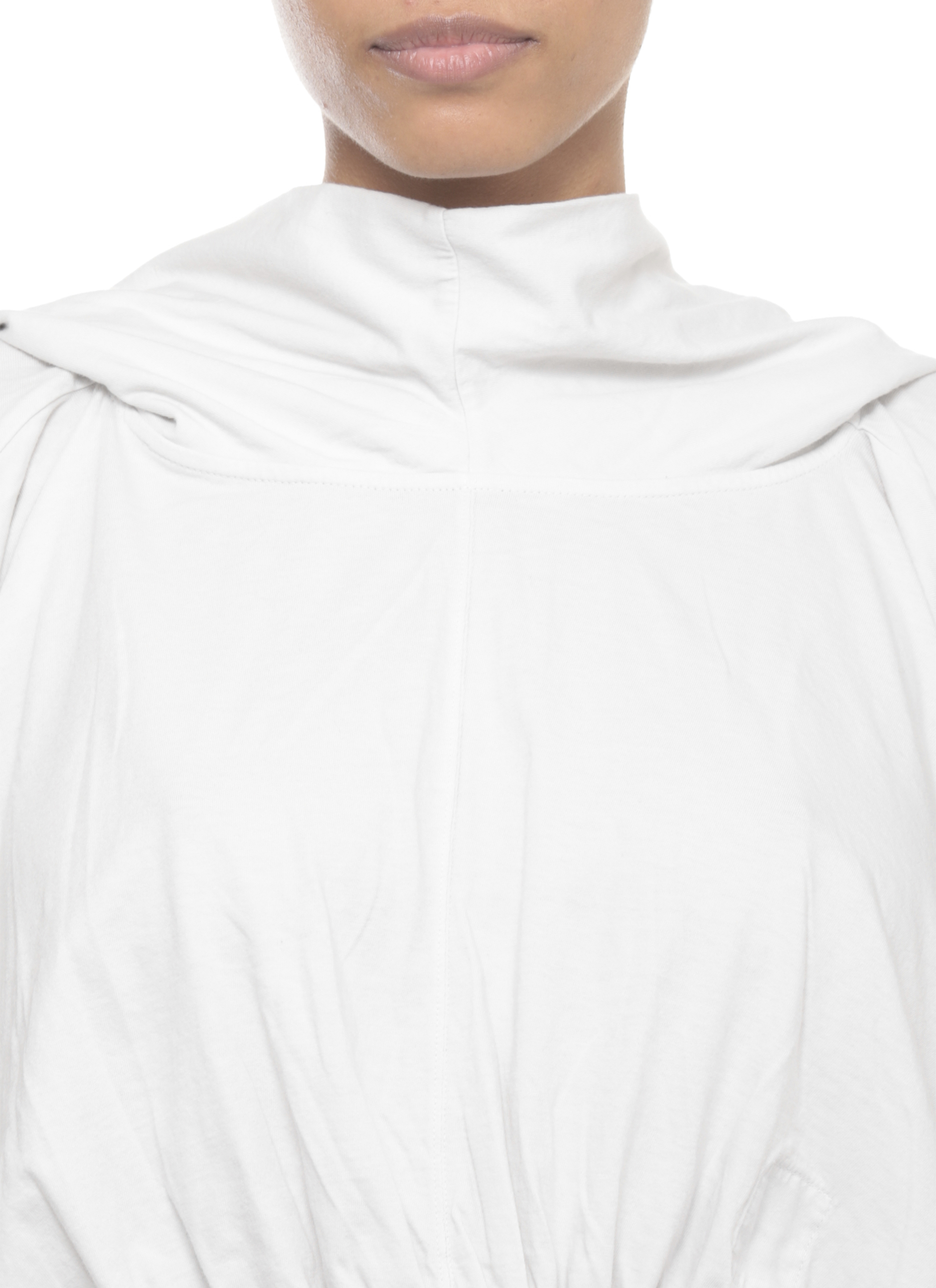 RICK OWENS DRKSHDW Sweaters White DS01F4218RN51 (Rick Owens DRKSHDW / スウェット・フーディー ) | Rick Owens DRKSHDW (リック オウエンス ダークシャドウ)(4)