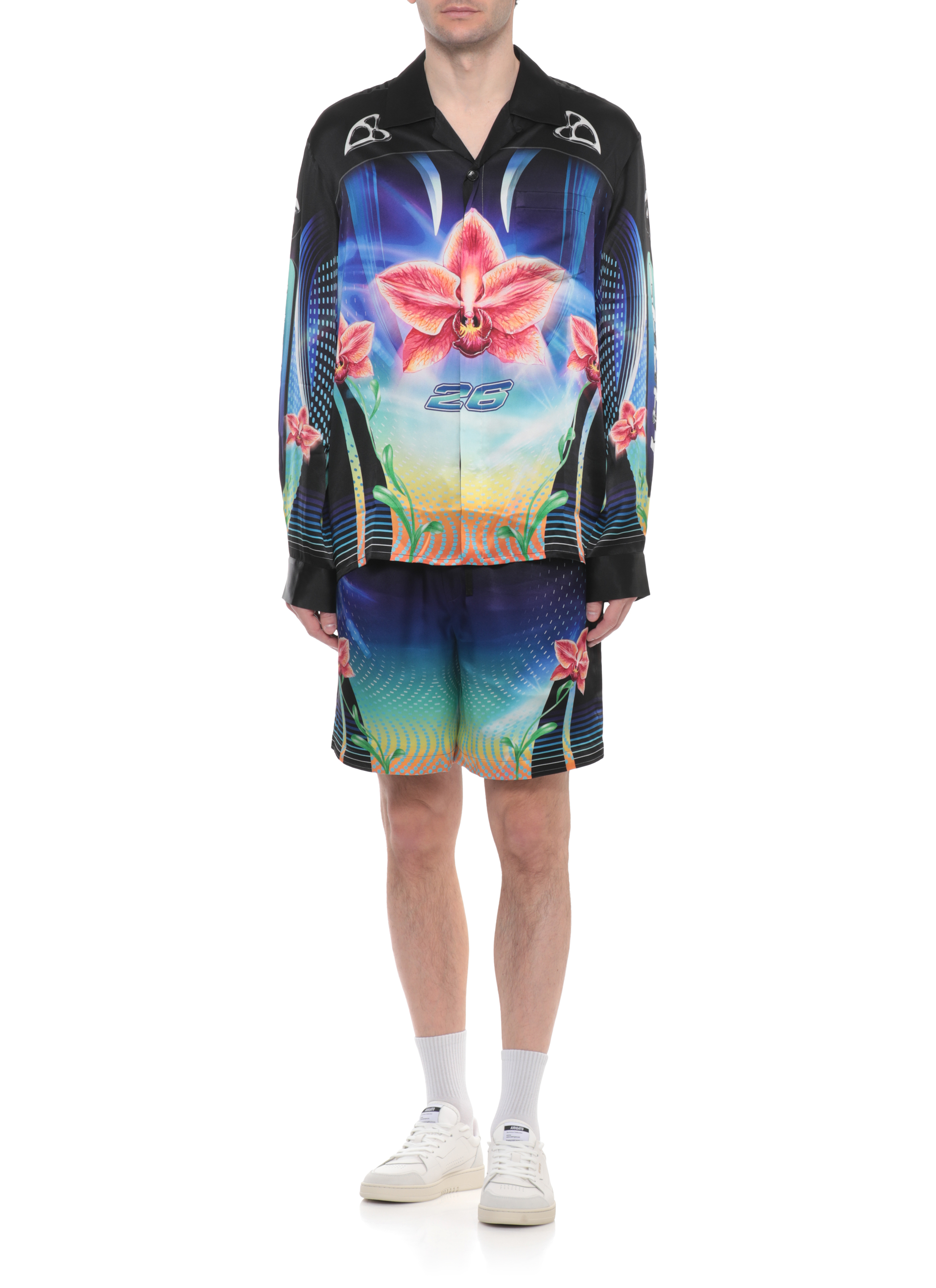 Casablanca Shirts Black MSP26SH00602SILKSATIN (Casablanca / シャツ・ブラウス ) | Casablanca (カサブランカ)(1)