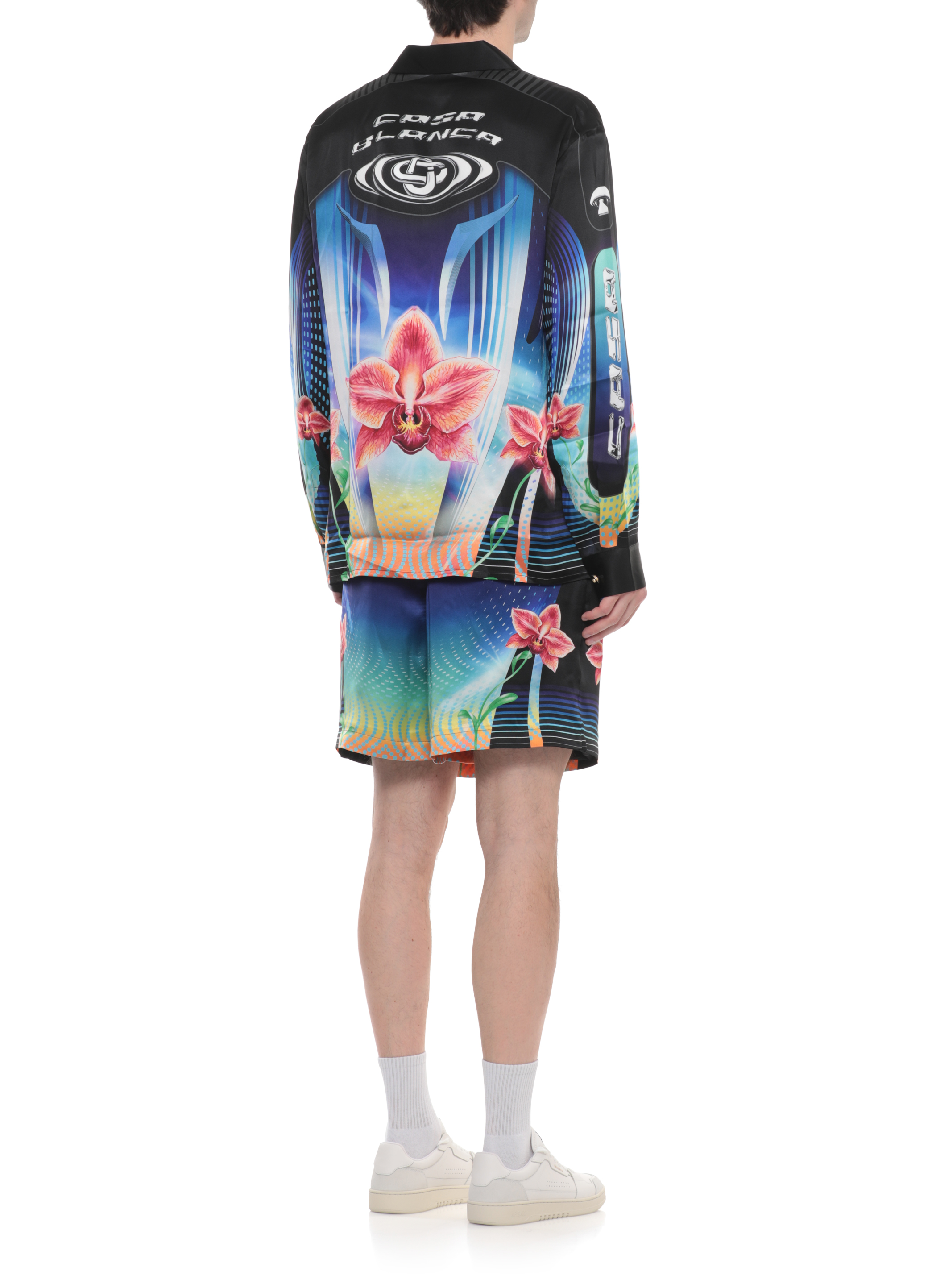 Casablanca Shirts Black MSP26SH00602SILKSATIN (Casablanca / シャツ・ブラウス ) | Casablanca (カサブランカ)(2)