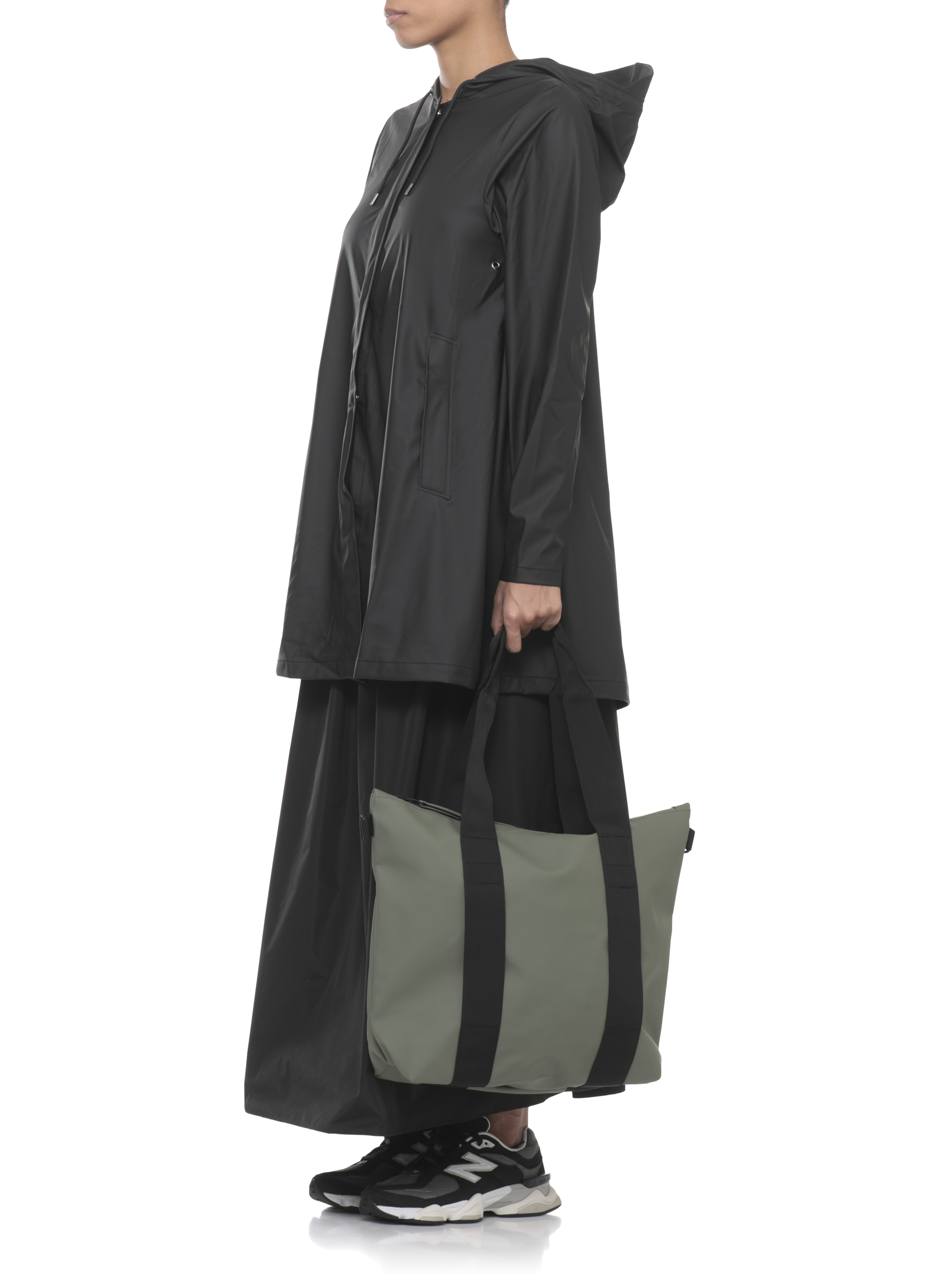 Rains Coats Black RA18050ALINEWJACKETBLA (RAINS / コート ) | RAINS (レインズ)(4)